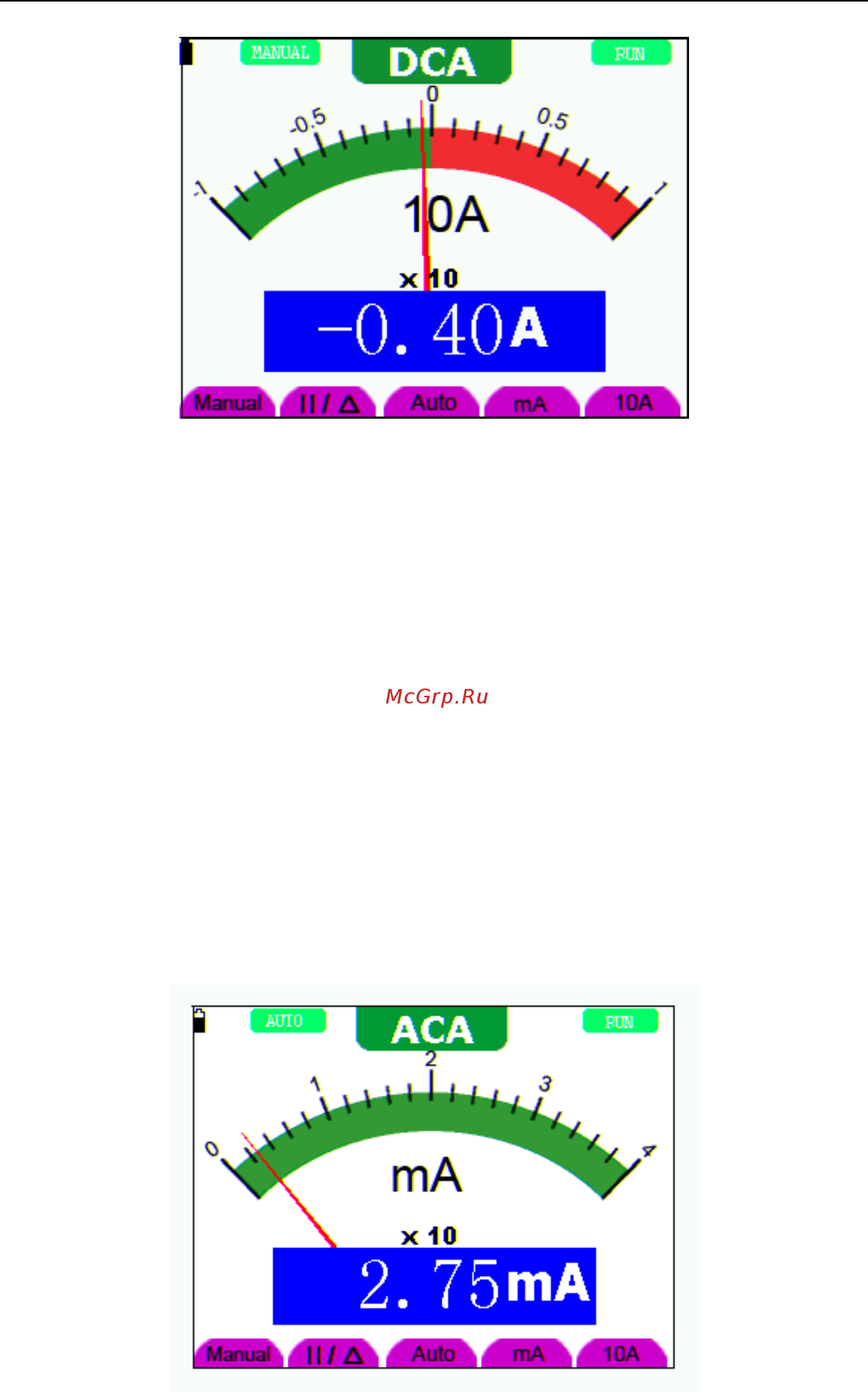 Owon HDS2061M-N [42/83] Measuring ac current