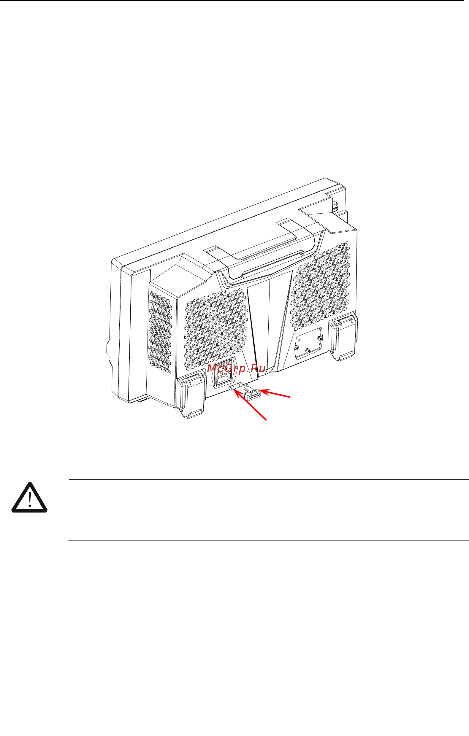Rigol RSA3045-TG [42/208] Fuse replacement