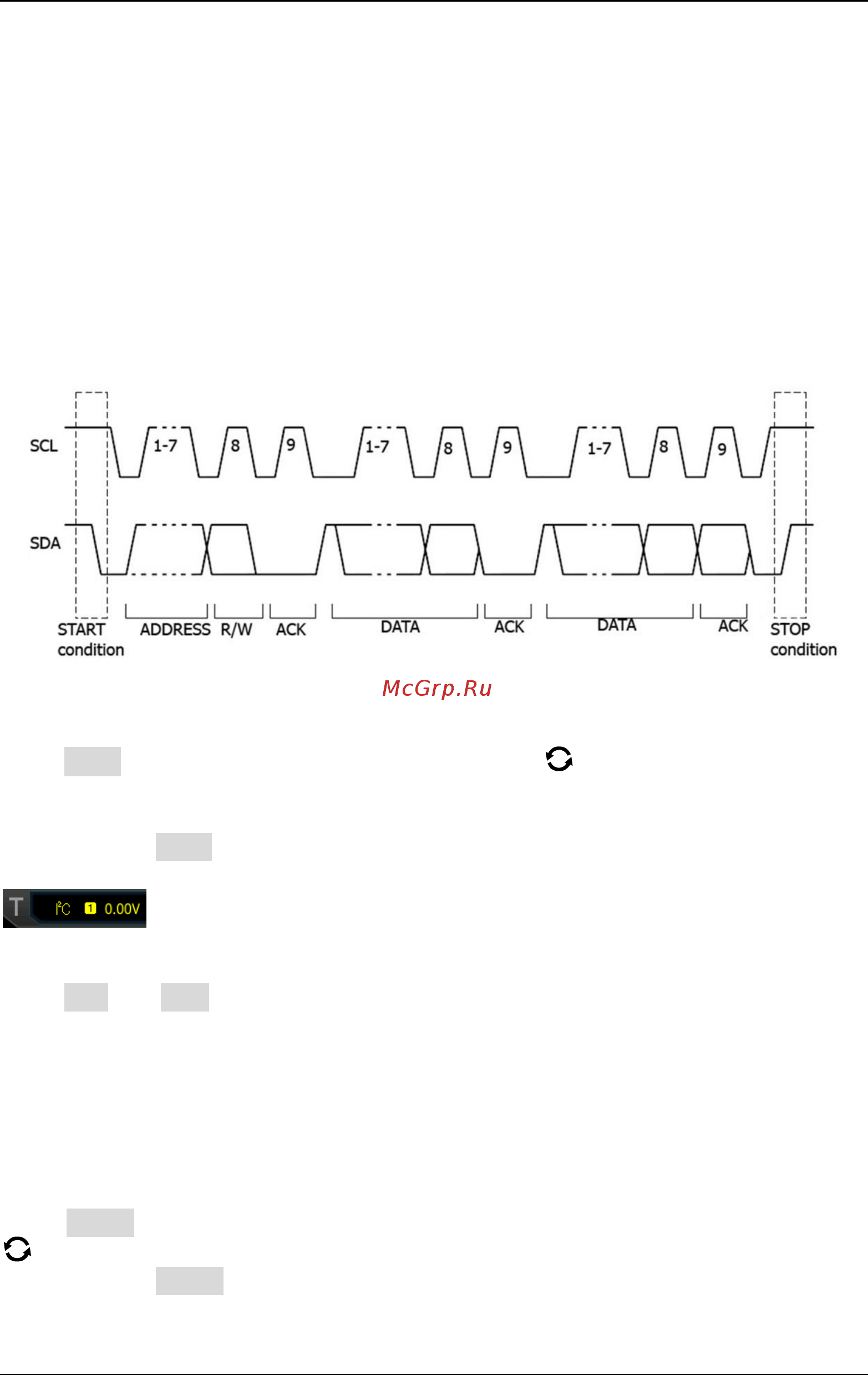 Rigol MSO7024 [122/358] I2c trigger option