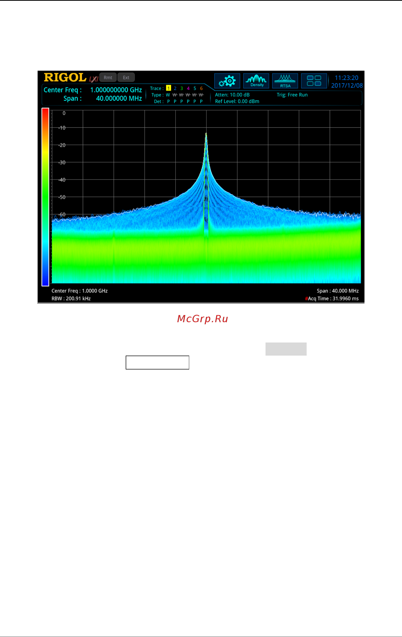 Rigol RSA5032 [146/204] Density