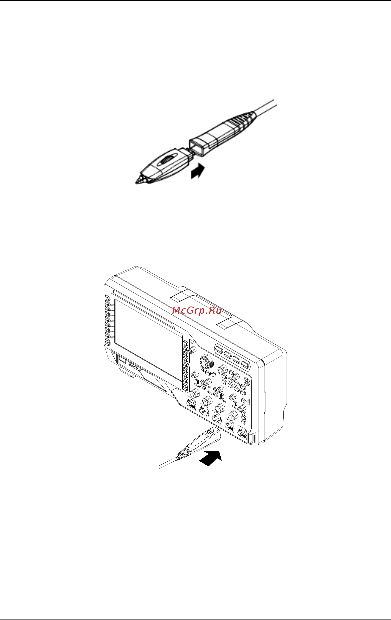 Rigol DS4024E [31/329] To connect the active probe