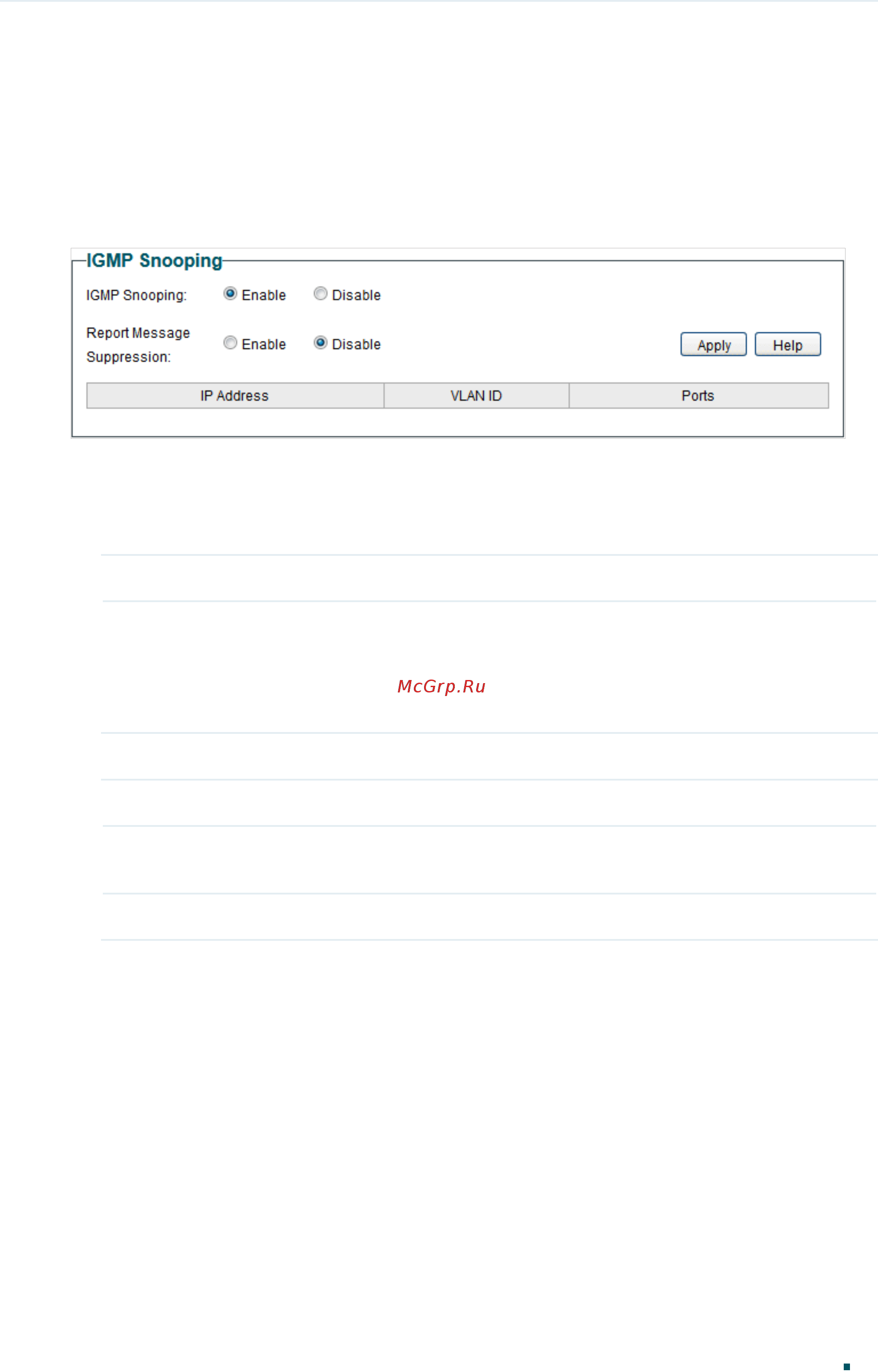 Tp-Link TL-SG1024DE V3 [31/86] Configuring igmp snooping