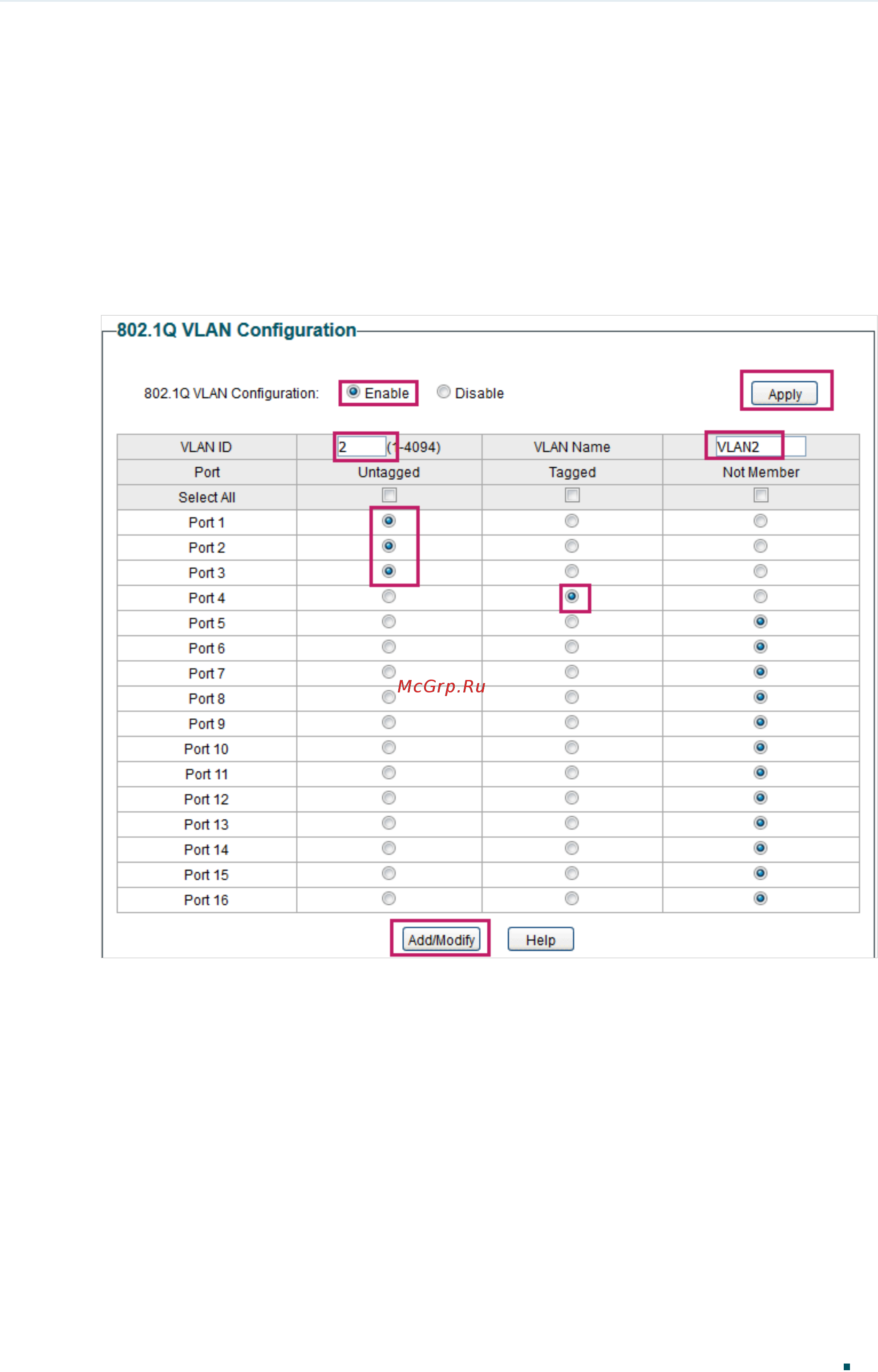 Tp-Link TL-SG1016DE V3 [35/86] Configuration steps