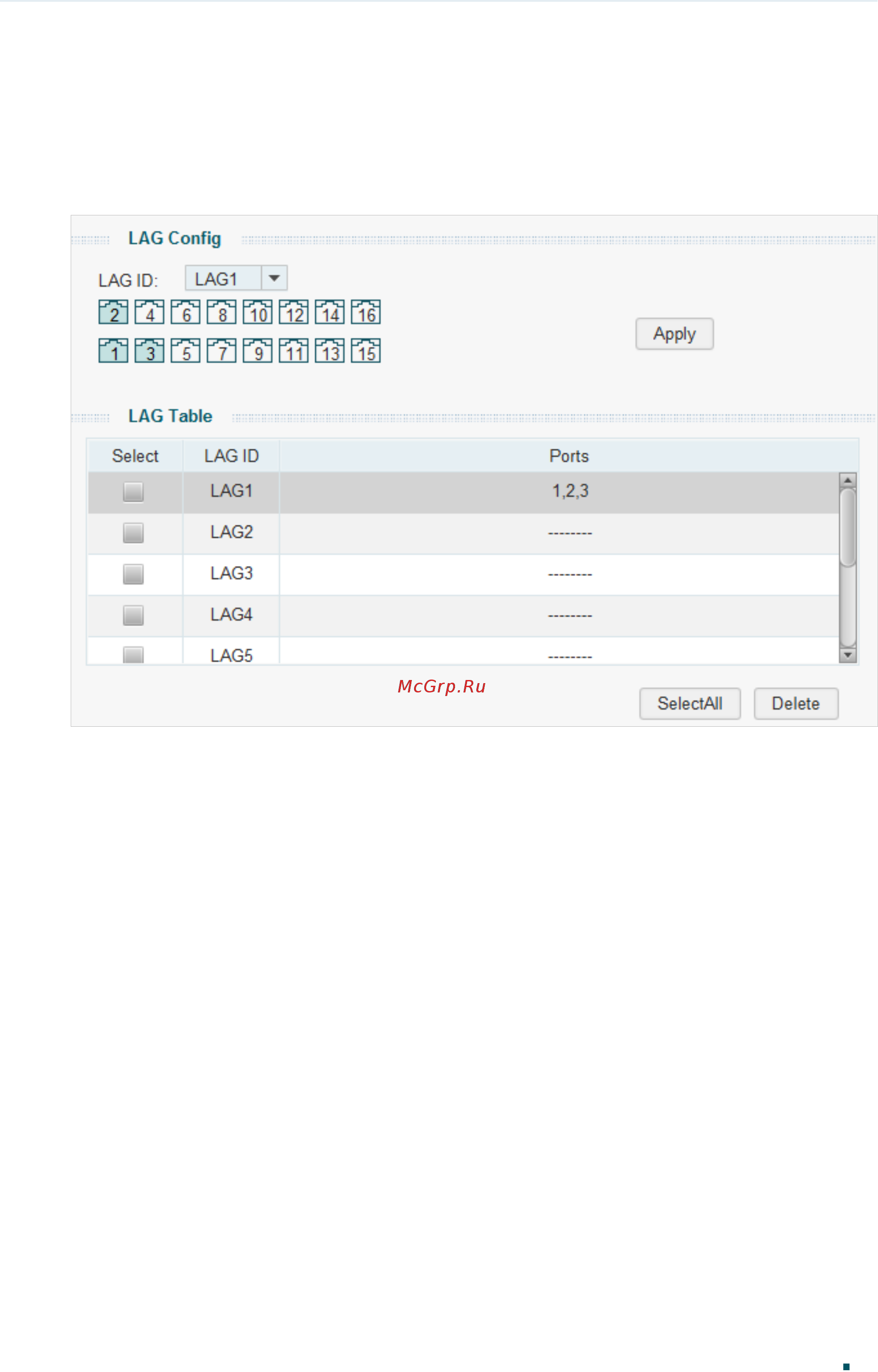 Tp-Link TL-SG1016DE V3 [43/84] Configuration steps