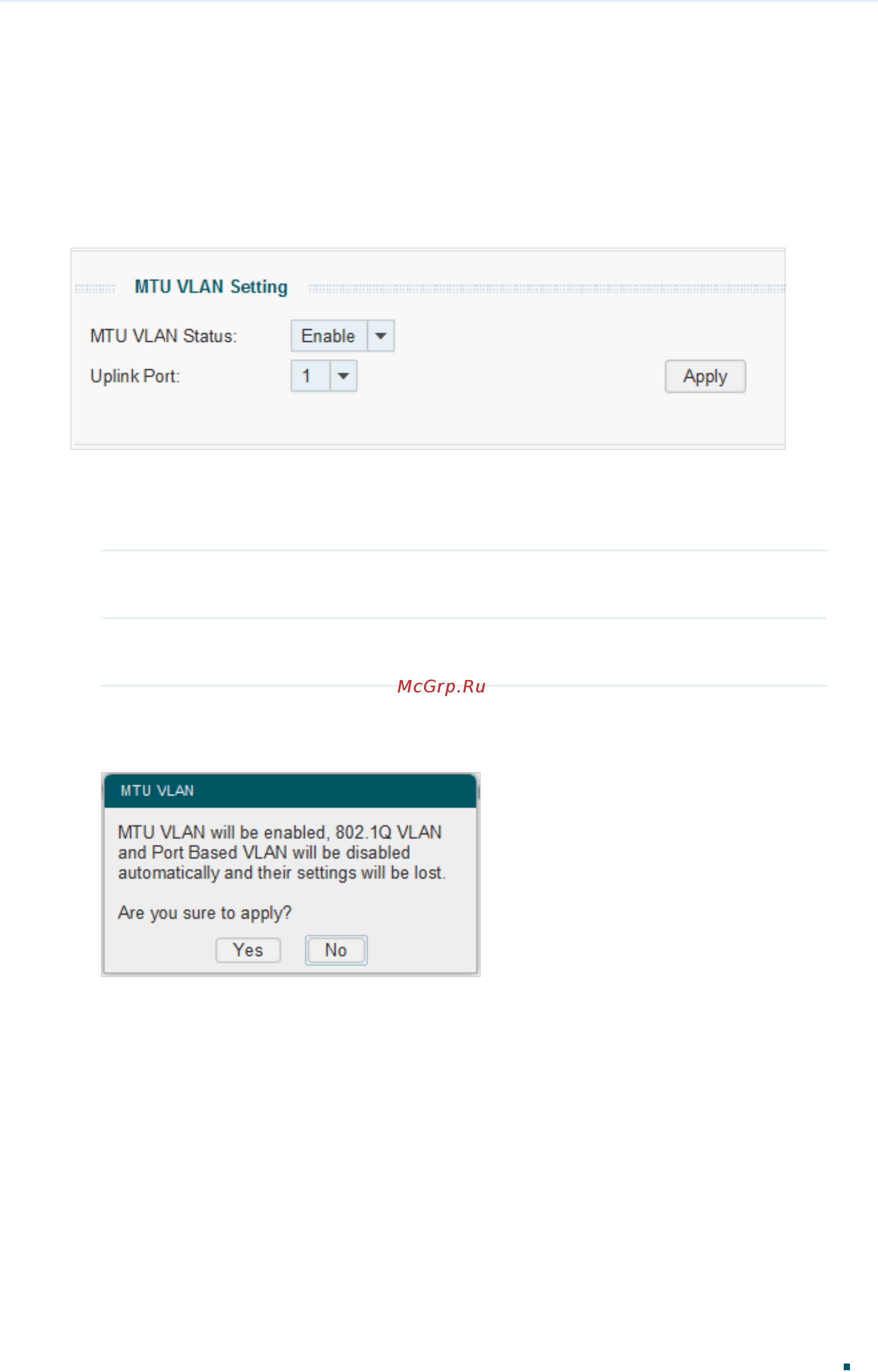 Tp-Link TL-SG1016DE V3 [55/84] Configuring mtu vlan