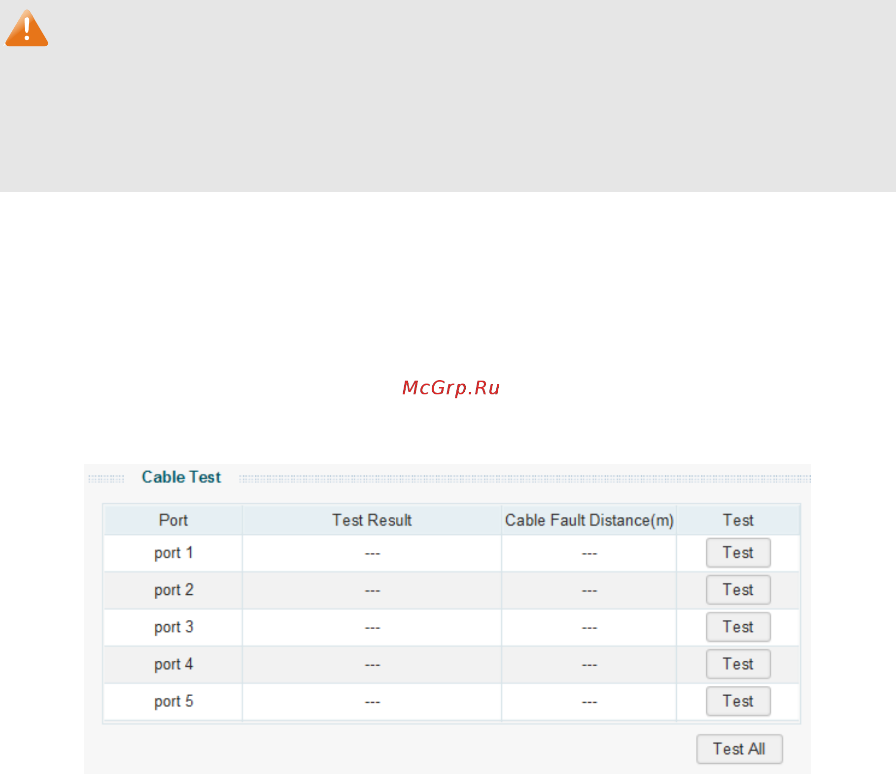 Tp-Link TL-SG1016DE V2 [30/49] Cable test