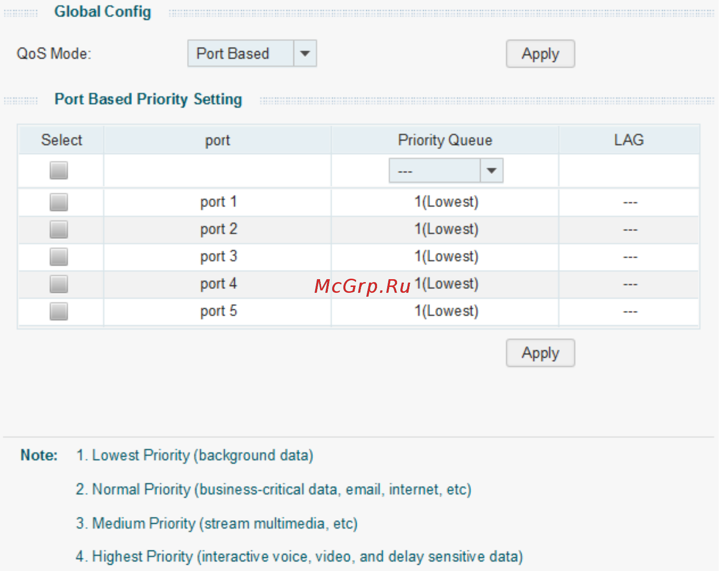 Tp-Link TL-SG1016DE V2 Configuration Guide онлайн [42/49] 394948