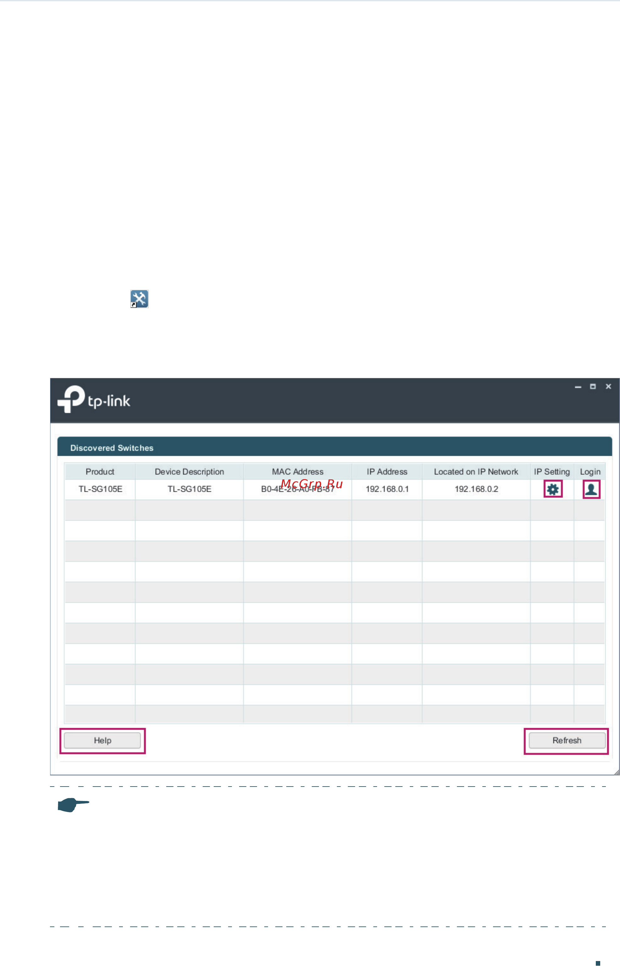Tp-Link TL-SG108PE V1 [14/84] Discovering the switches in the network