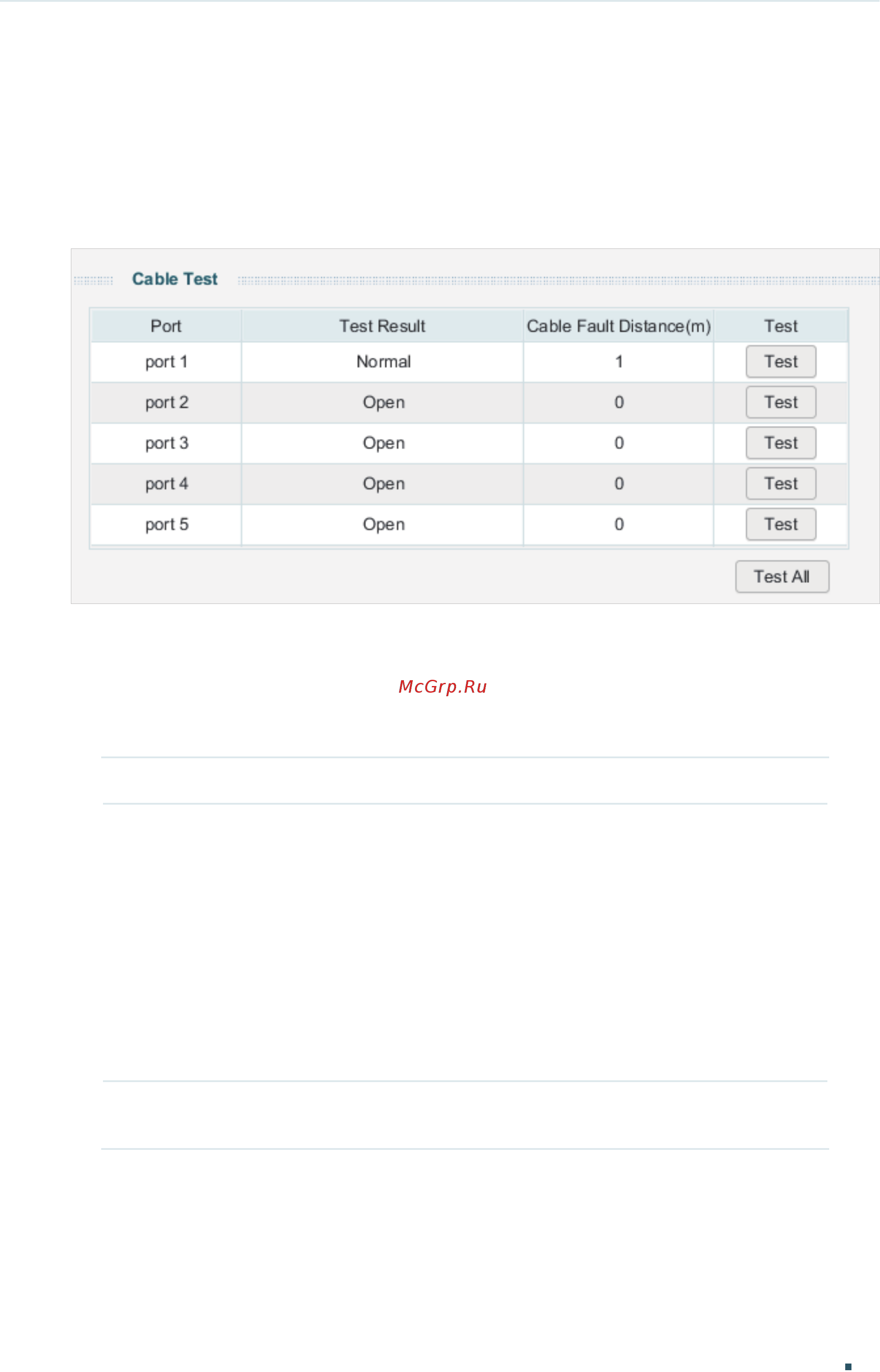 Tp-Link TL-SG108PE V1 [52/84] Testing the cable