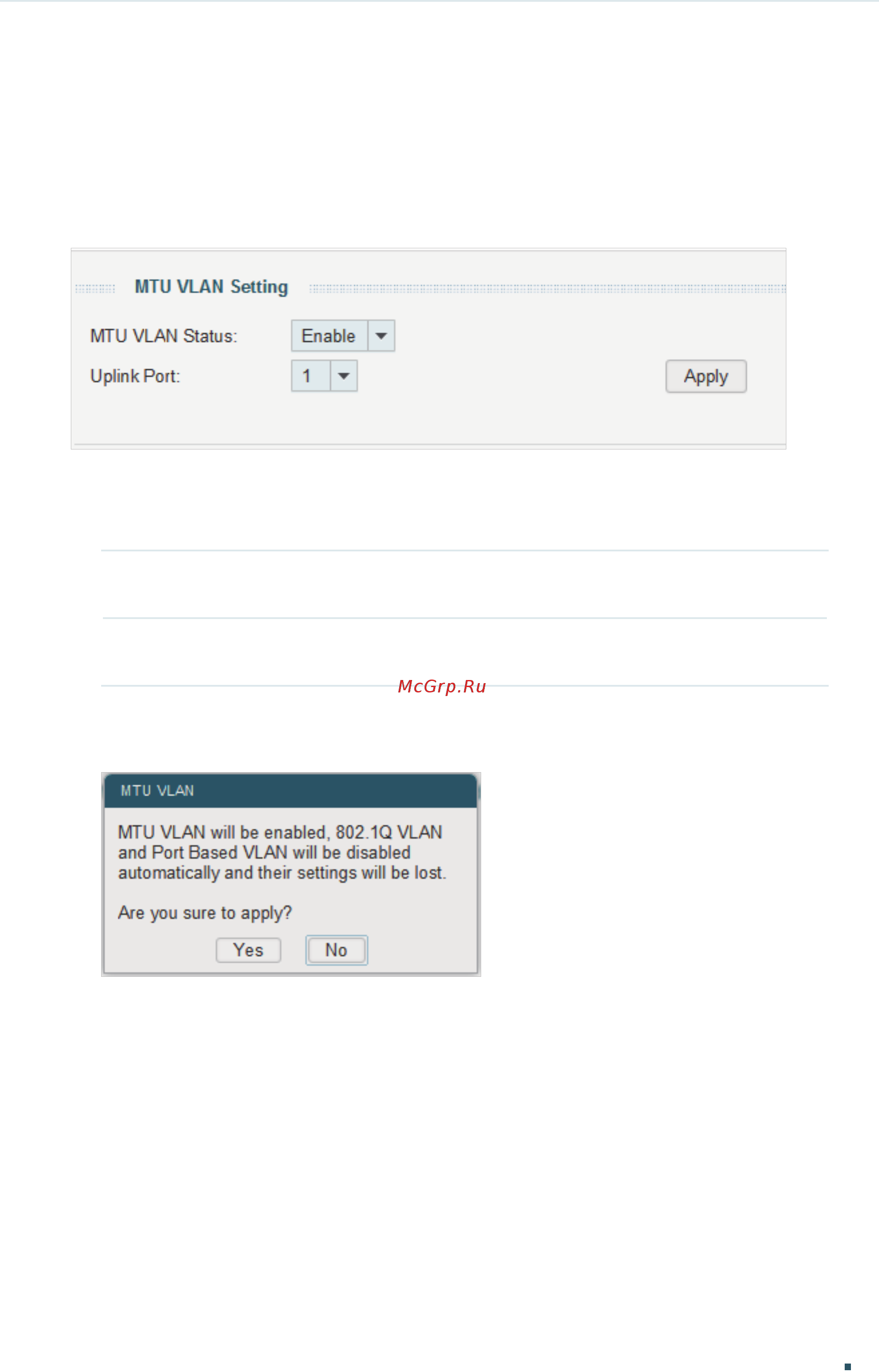 Tp-Link TL-SG105E V1 [57/84] Configuring mtu vlan