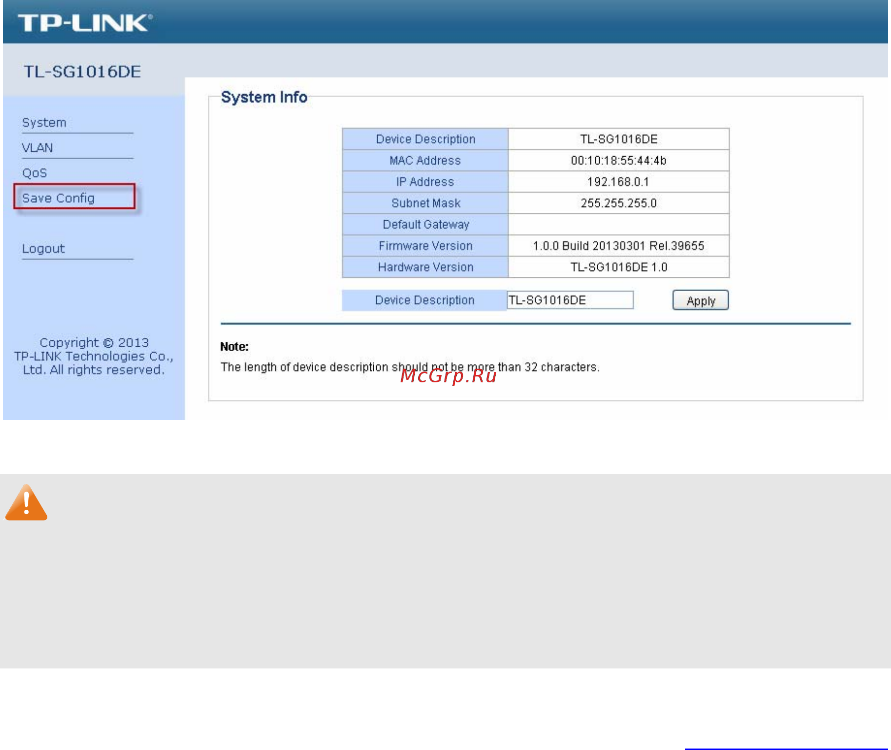 Tp-Link TL-SG1024DE V1 Руководство пользователя онлайн [12/43] 394952