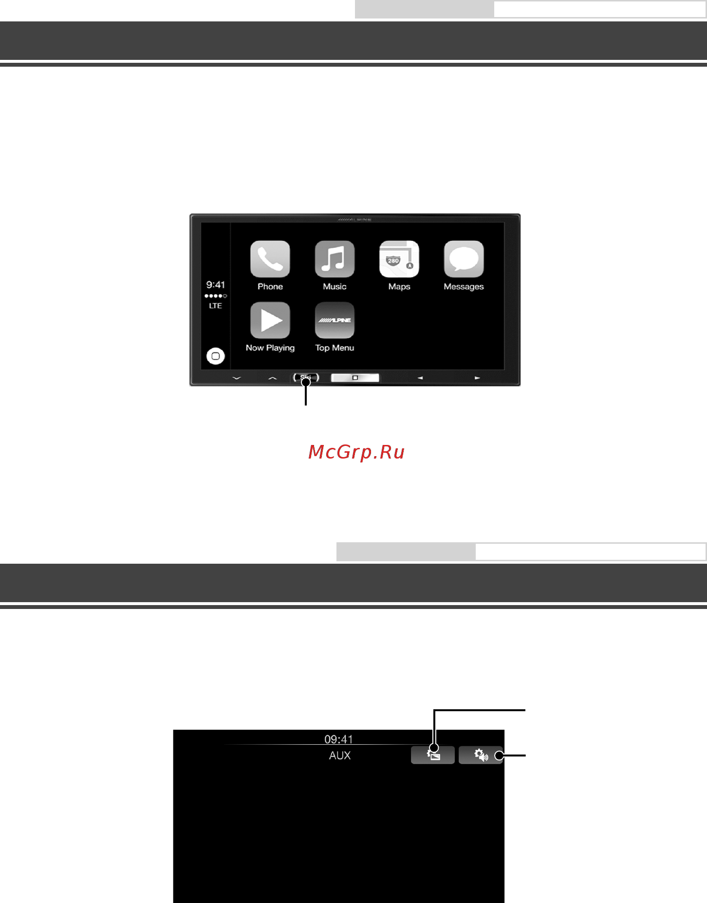 Alpine iLX-700 [88/96] Obsługa urządzenia apple carplay opcja