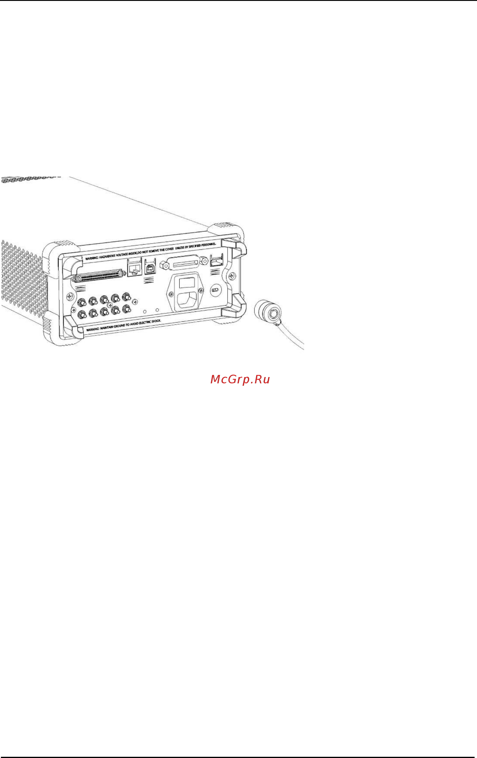 Rigol DG5072 [42/234] Использование замка безопасности