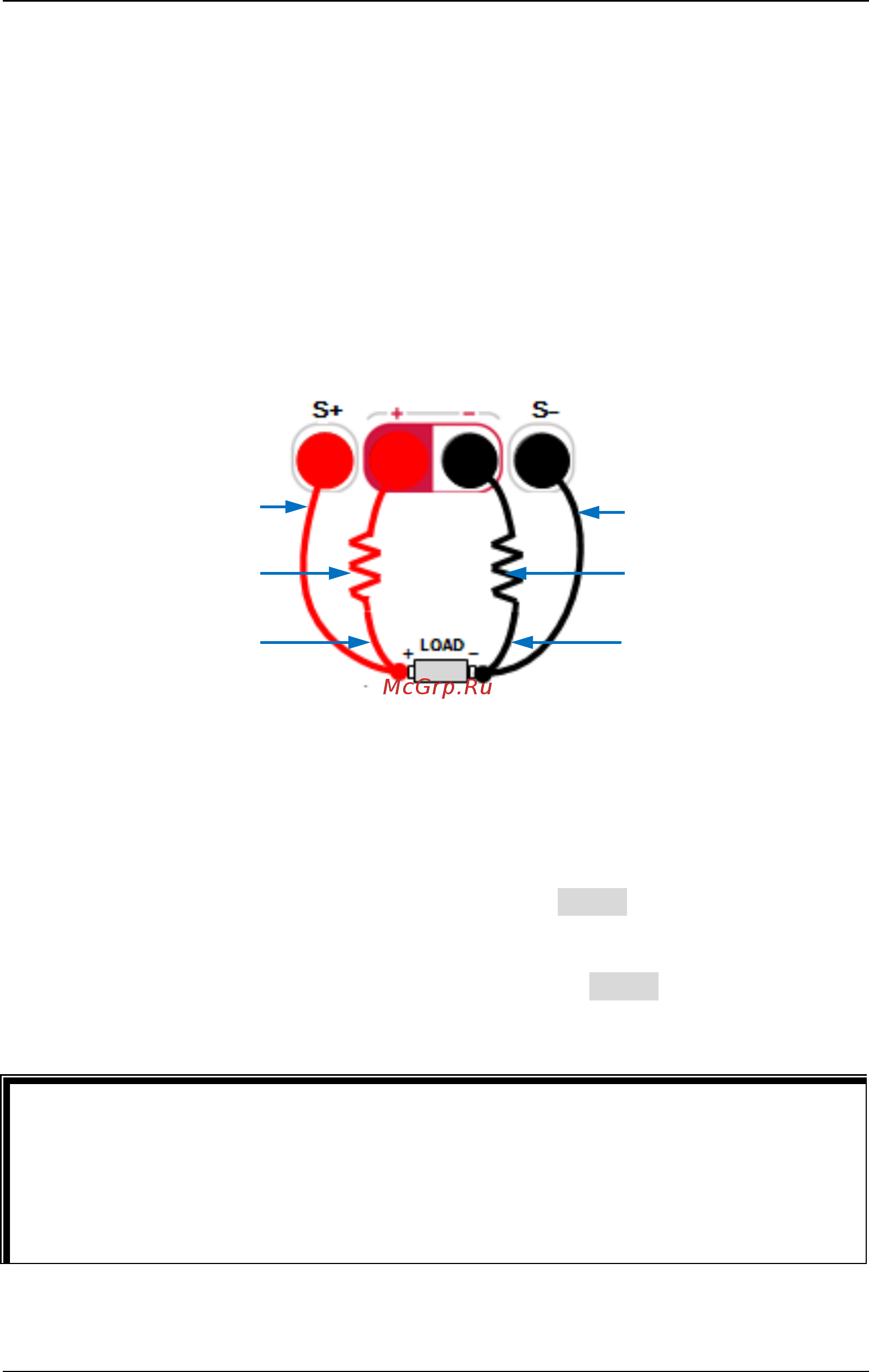 Rigol DP821A [68/146] Sense working mode
