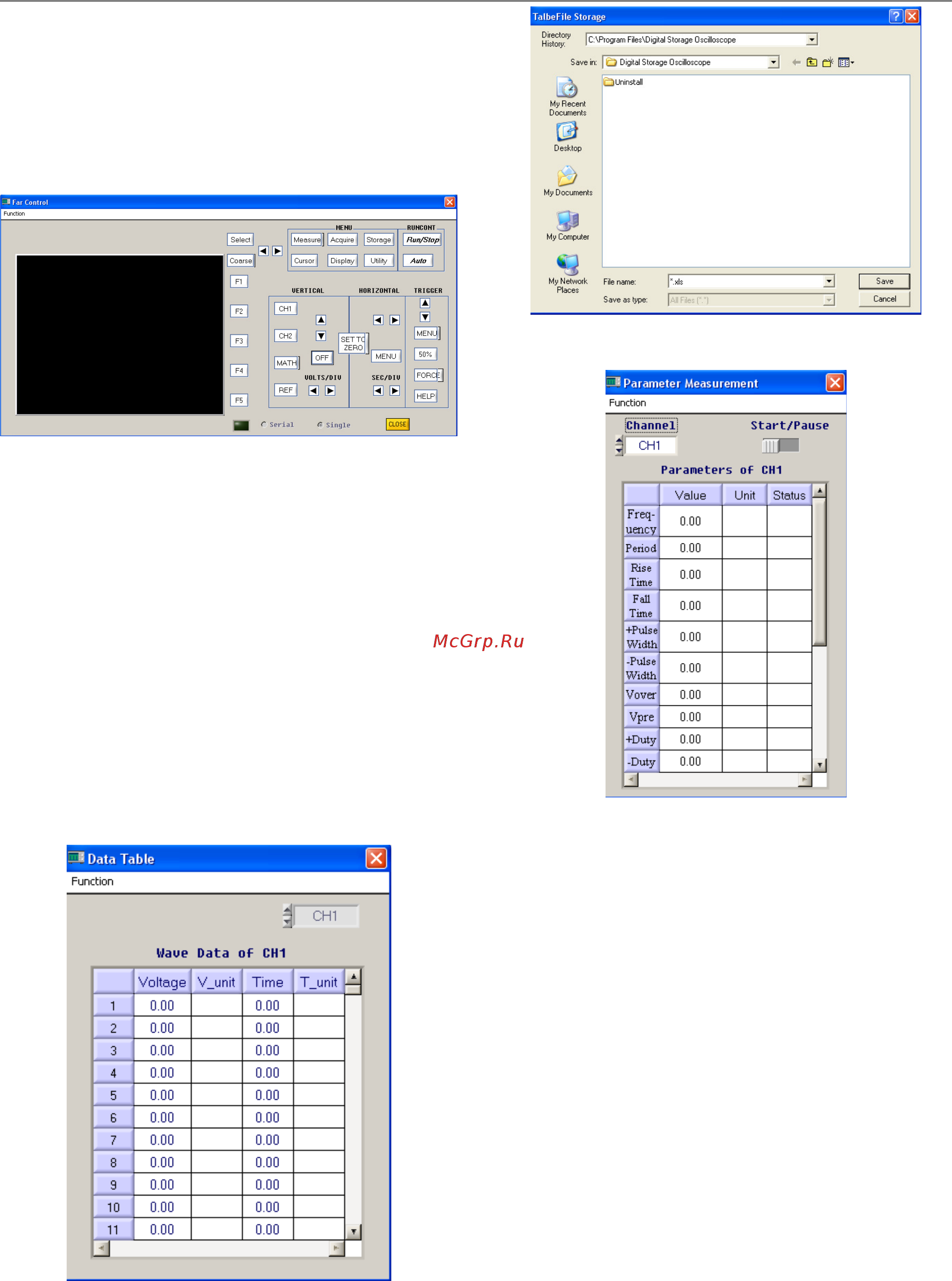 Uni-T UTD2202CE [5/9] Инструкции по работе с панелью управления