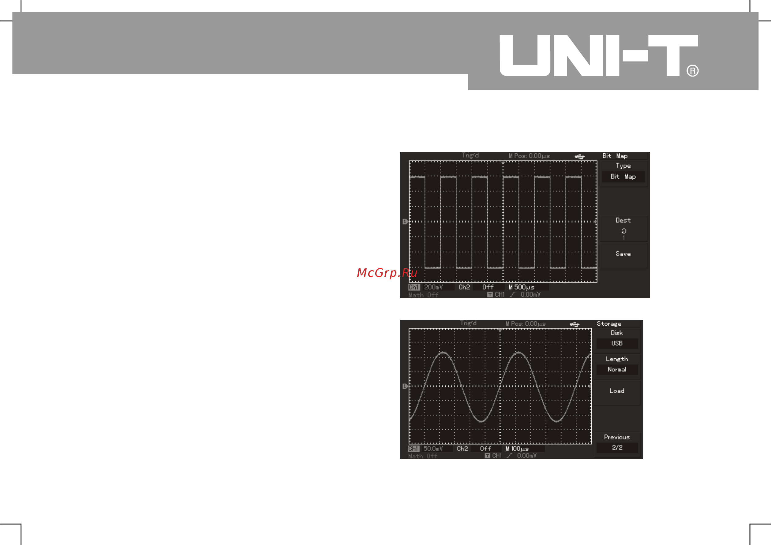 Uni-T UTD2052CEX [98/120] Operating manual for utd2000 3000