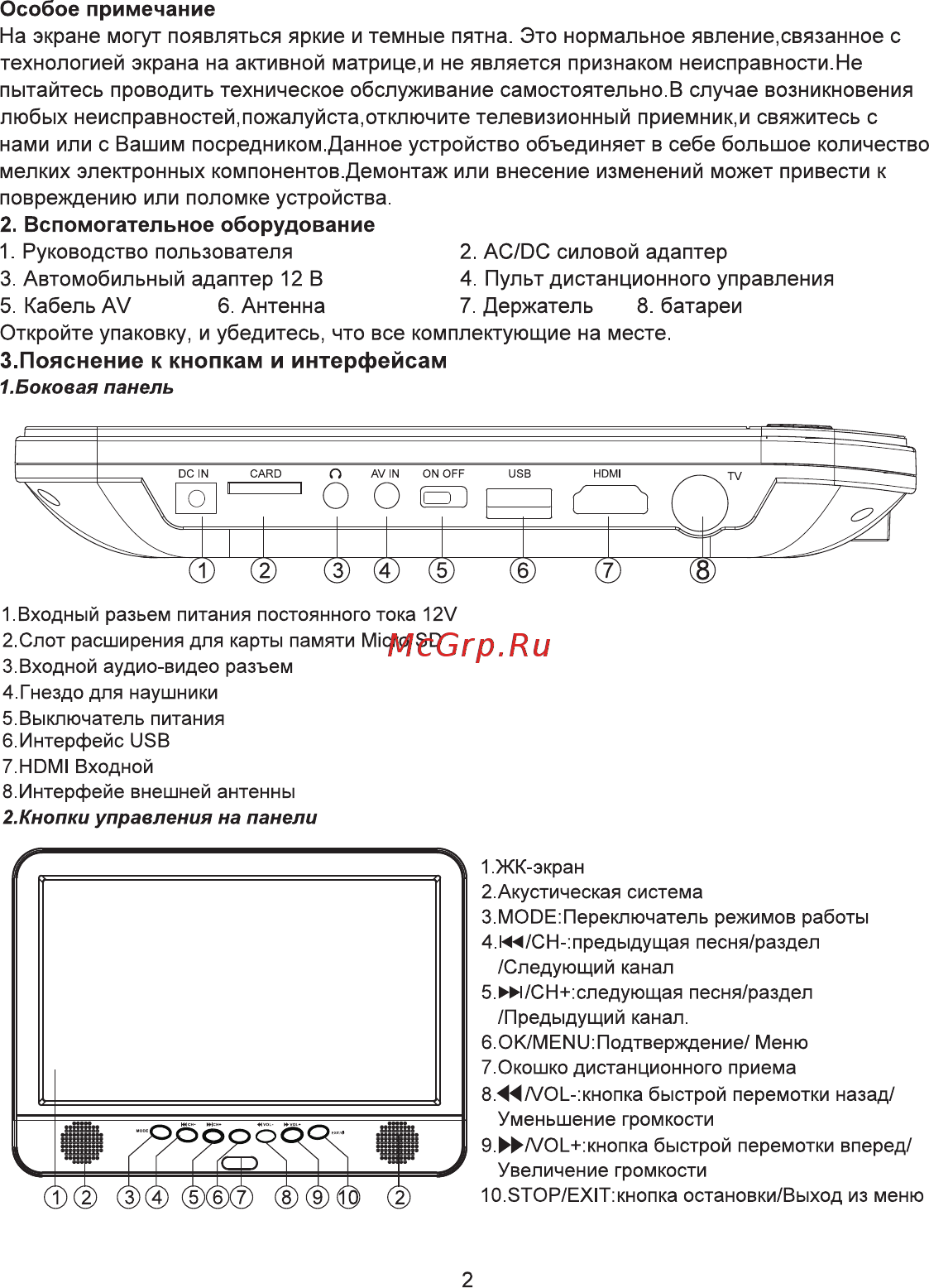 Eplutus LS-912T [4/12] Ok menu