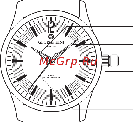 George Kini GK.25.S.9S.2.S.9 [5/32] Модели с тремя стрелками