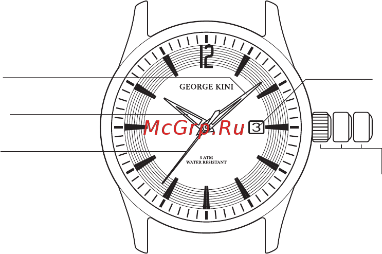George Kini GK.25.S.9S.2.S.9 [6/32] Модели с указателем даты