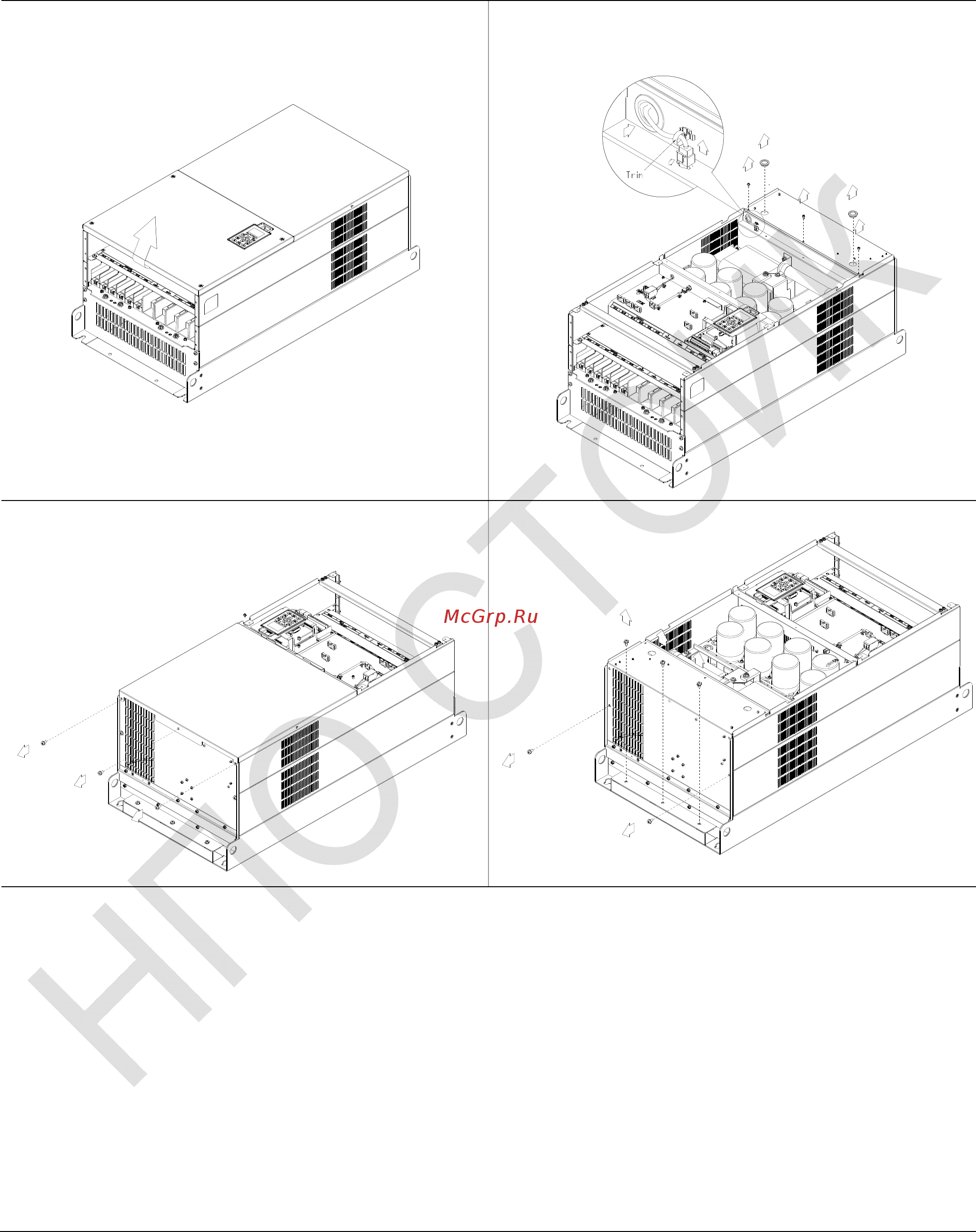 Delta Electronics VFD220CP4EB-21 [132/604] Глава 7 дополнительное оборудование vfd cр2000