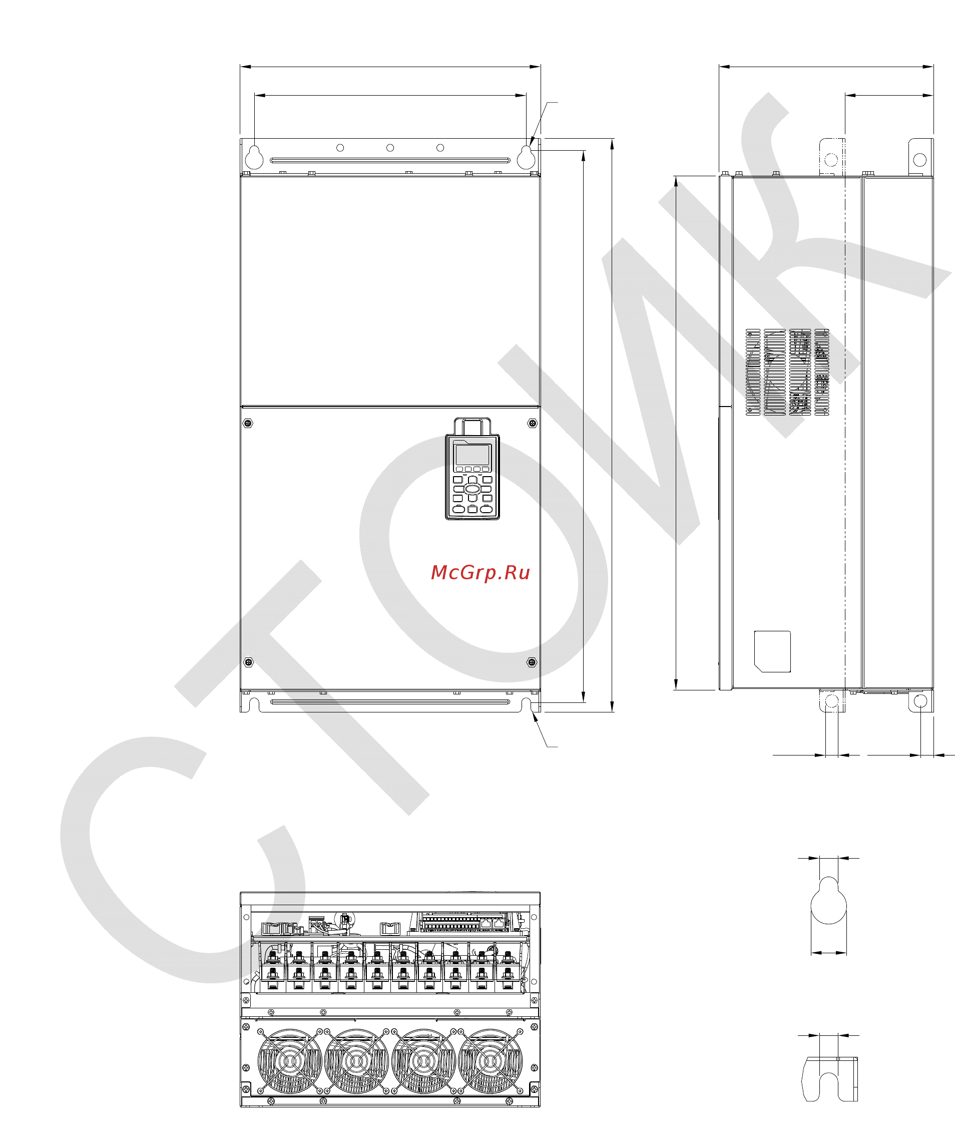 Delta Electronics VFD220CP4EB-21 [23/604] Frame_f1