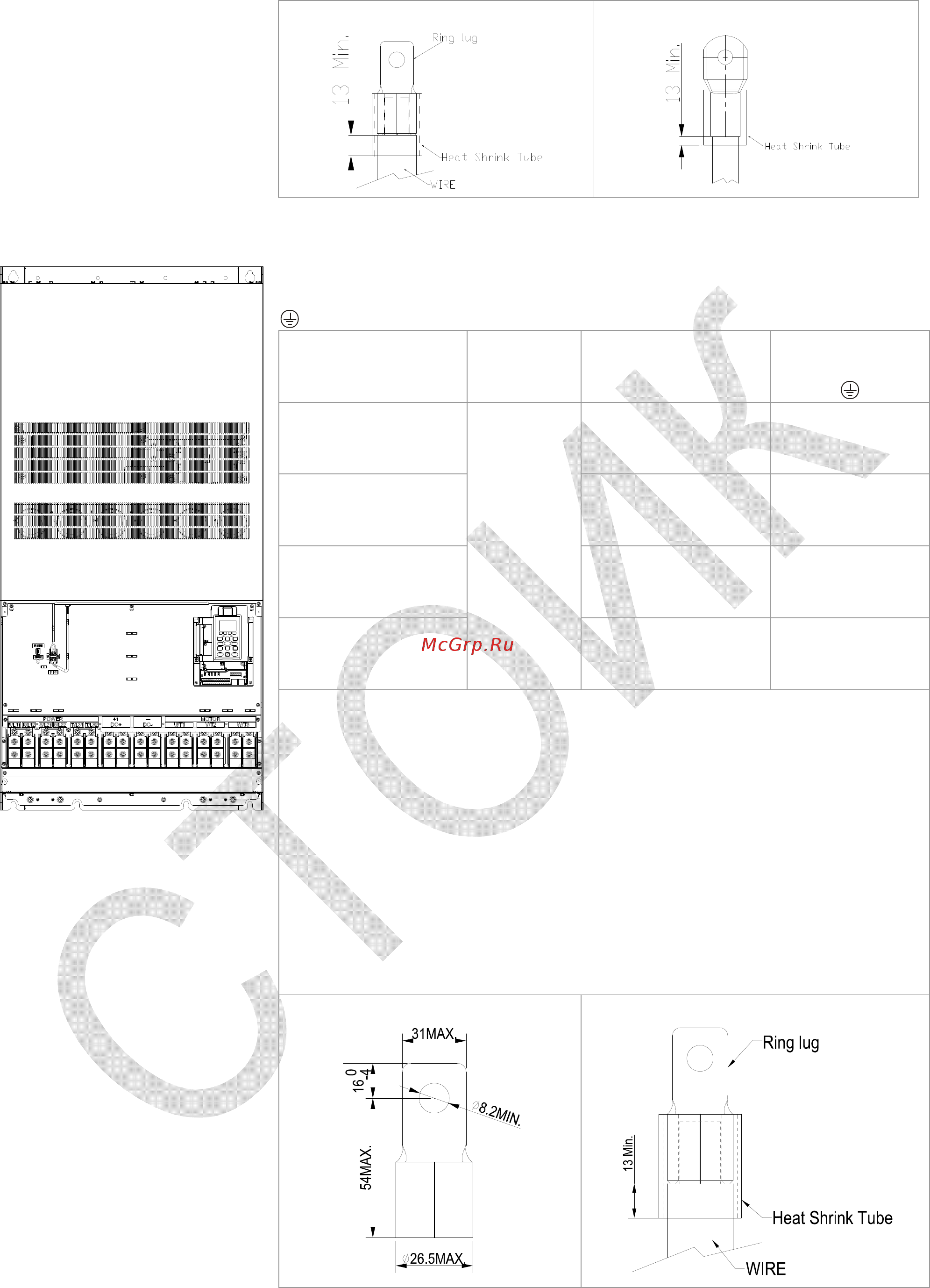 Delta Electronics VFD750CP43B-21 [89/604] R 11 r12 s 21 s 22 t 31 t 32