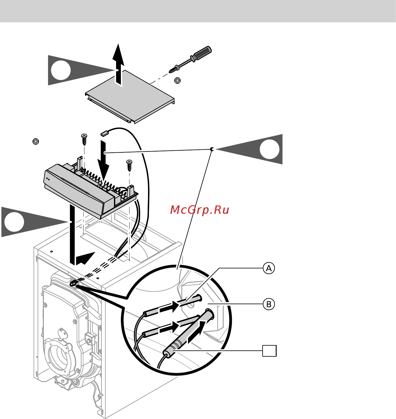 Viessmann Vitorond 100 (напольн./комб.) 18-63 кВт [11/16] Подключение электрической част