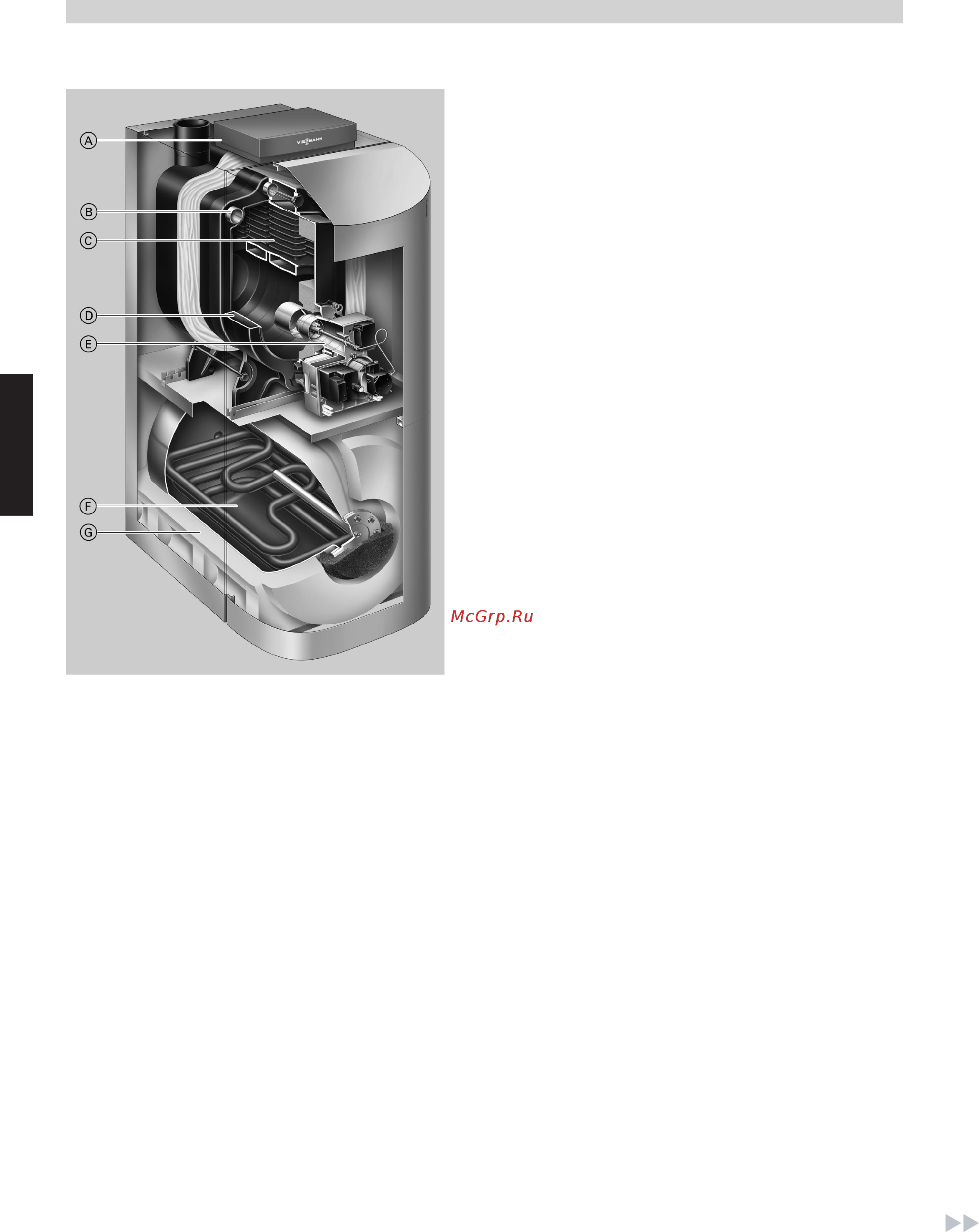 Viessmann Vitorond 100 (напольн./комб.) 18-63 кВт [14/124] Описание изделия
