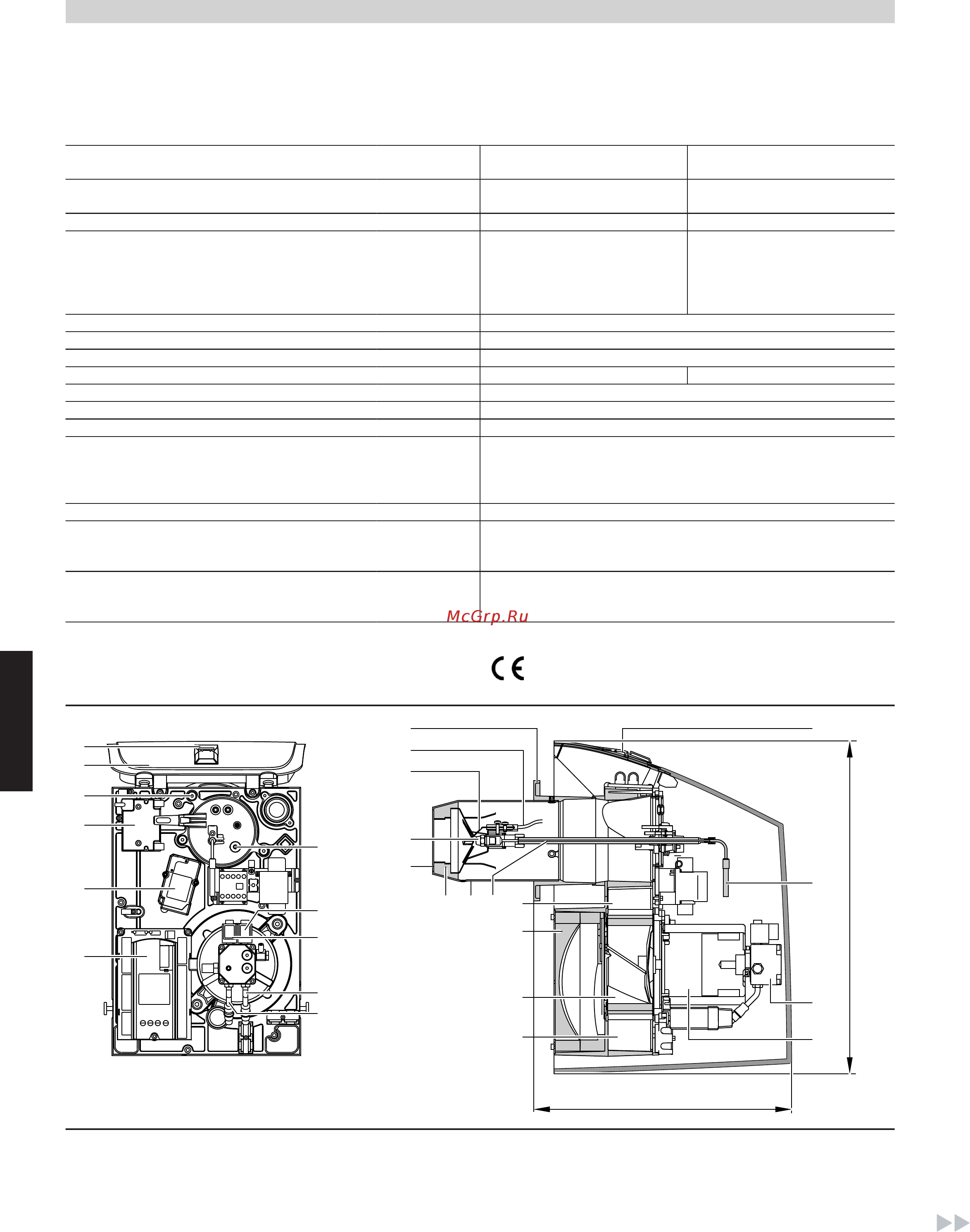 Viessmann Vitorond 100 (напольн./комб.) 18-63 кВт [34/124] Технические данные vitoflame 100 тип veh iii
