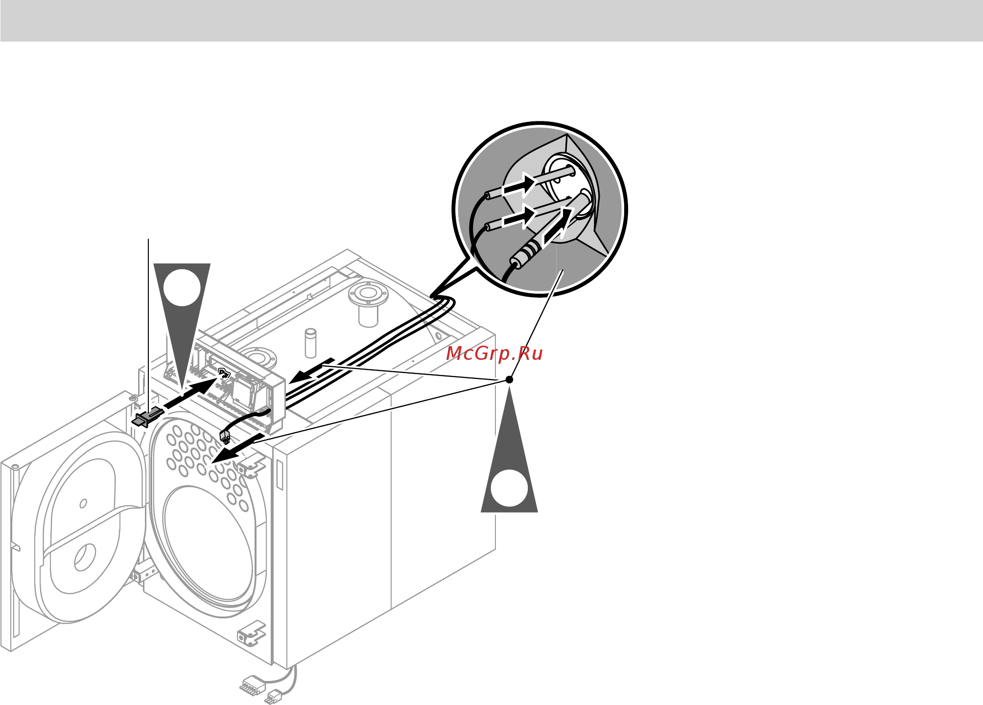Viessmann Vitoplex 100 (напольн./комб.) 150 - 2000 кВт [14/20] Прокладка соединений