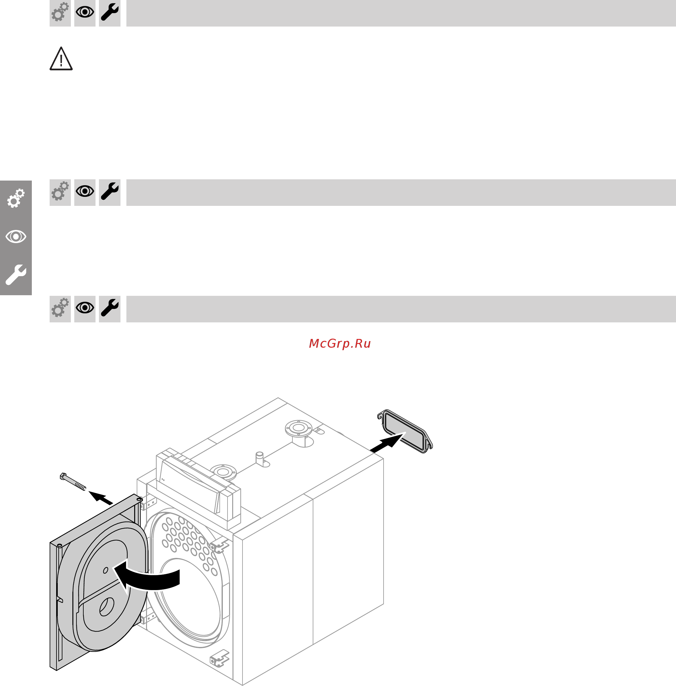 Viessmann Vitoplex 100 (напольн./комб.) 150 - 2000 кВт [8/28] Закрытие регулятора тяги vitoair при наличии