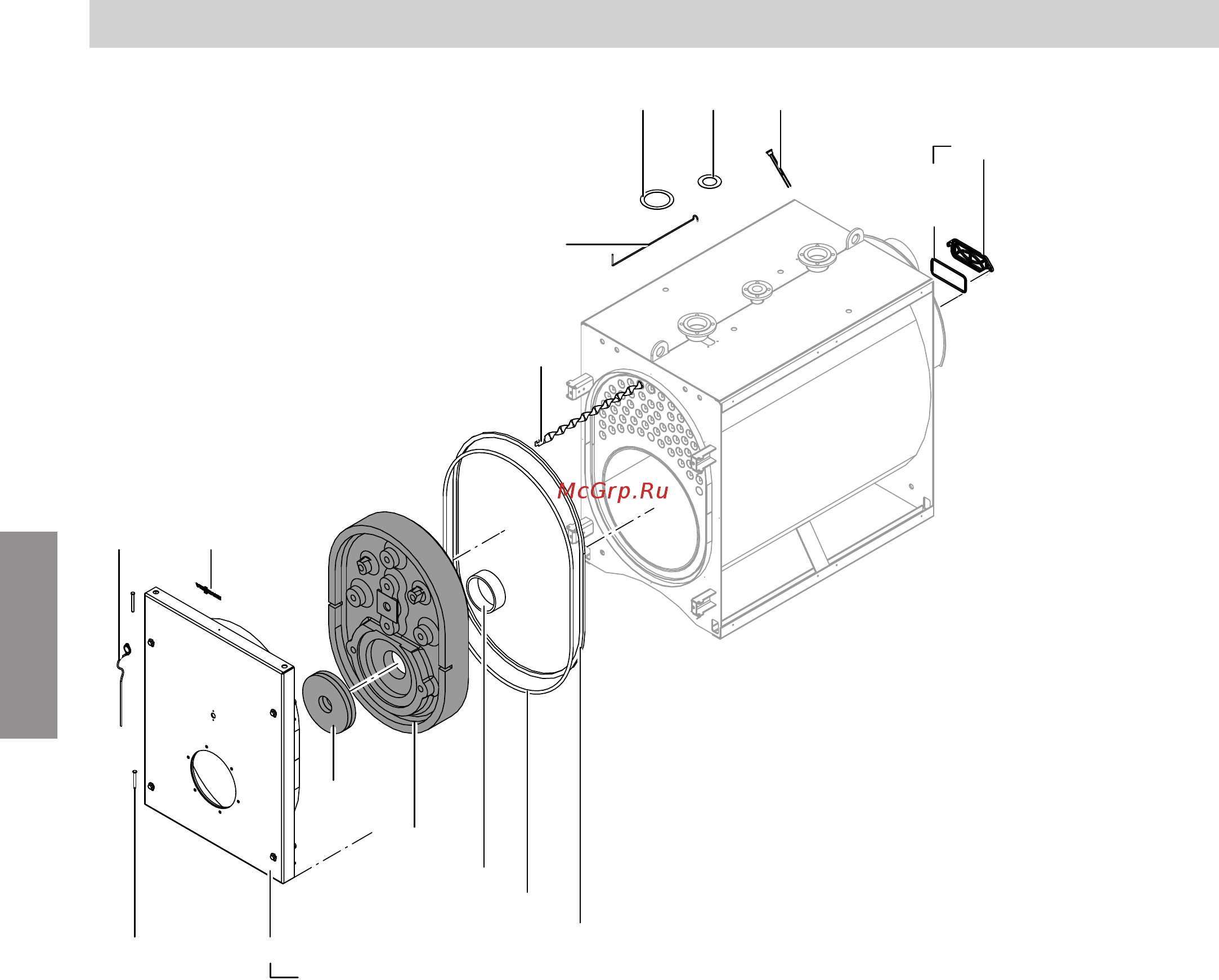Viessmann Vitoplex 100 (напольн./комб.) 150 - 2000 кВт [24/38] Узел котлового блока