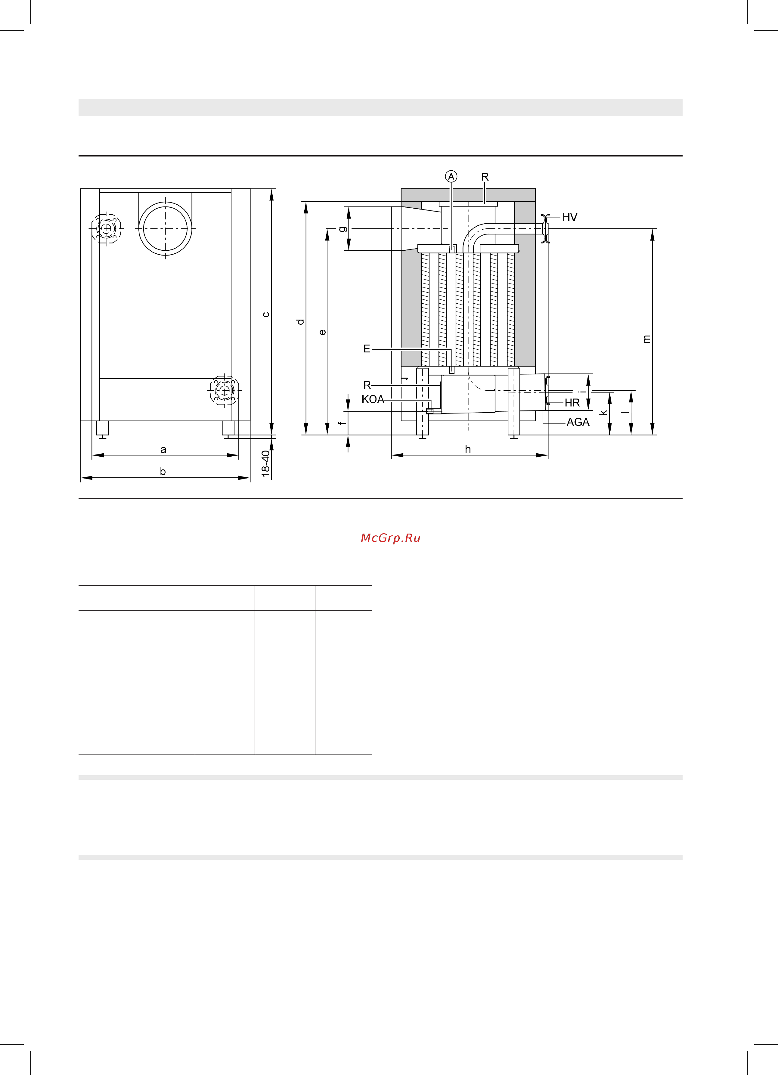 Viessmann Vitoplex 100 (напольн./комб.) 150 - 2000 кВт [10/26] Технические данные теплообменника уходящих газов воды