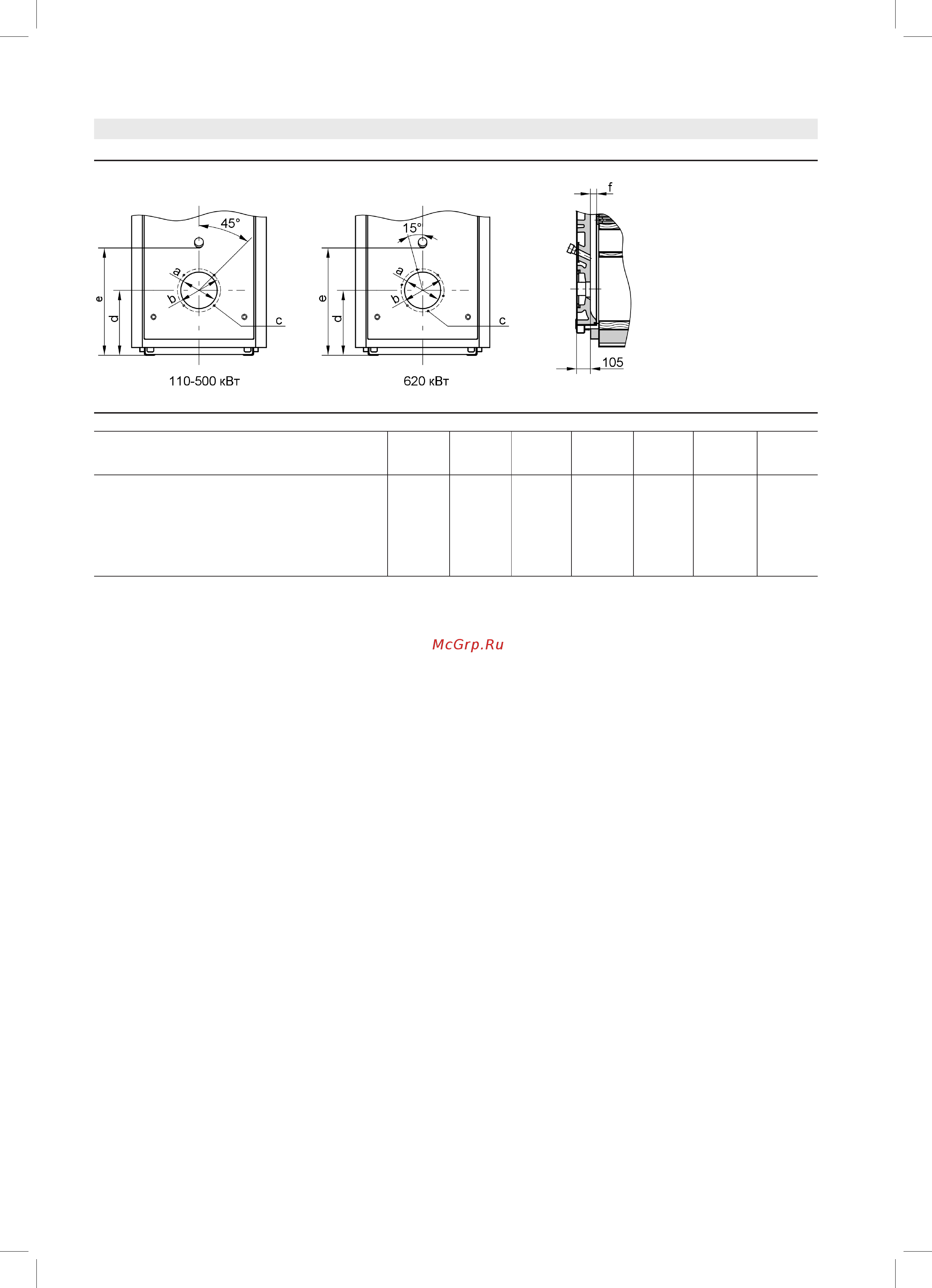 Viessmann Vitoplex 100 (напольн./комб.) 150 - 2000 кВт [6/26] Технические данные котла vitoplex 10