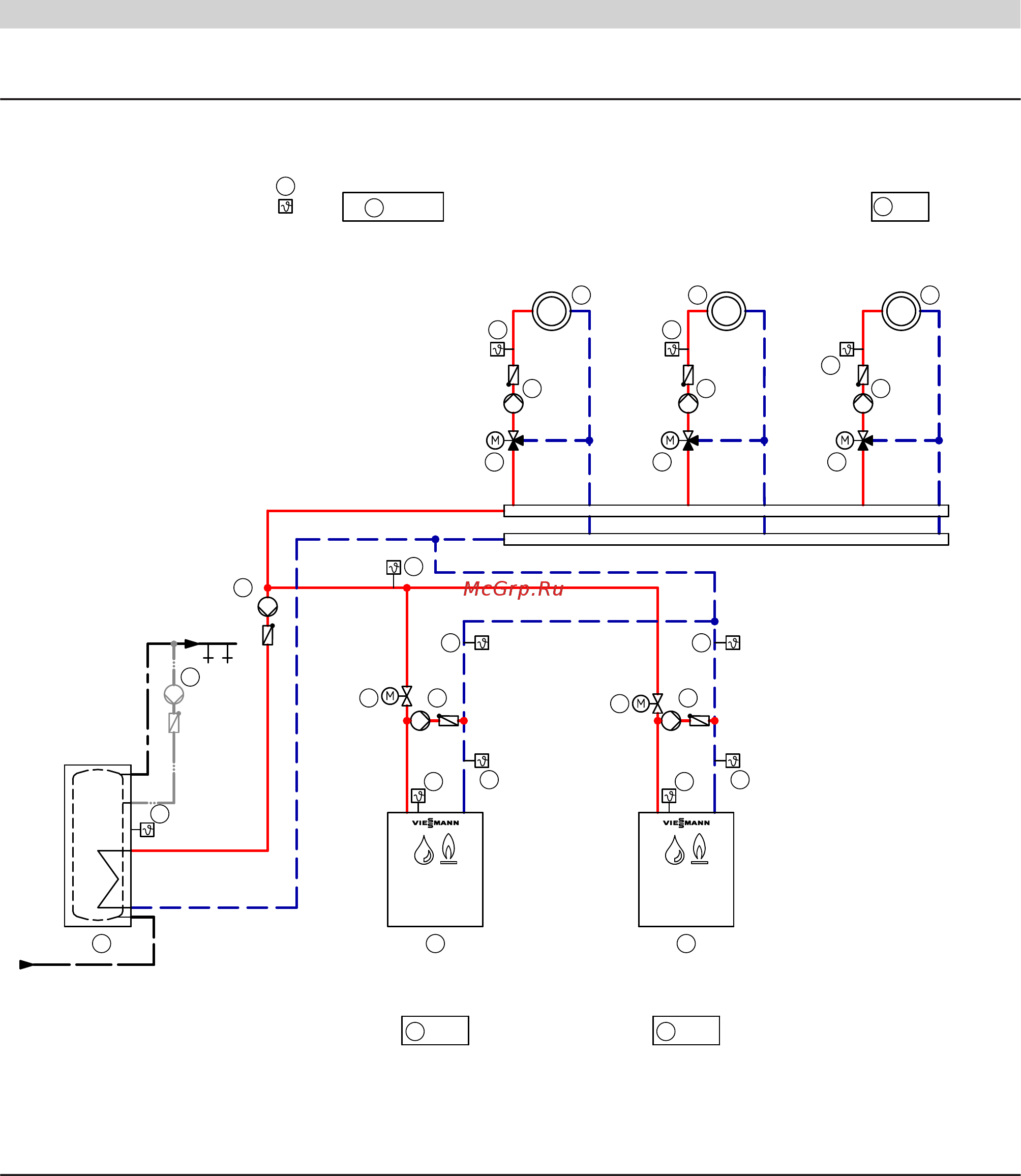 Viessmann Vitoplex 100 (напольн./комб.) 150 - 2000 кВт [21/36] Указания по проектировани