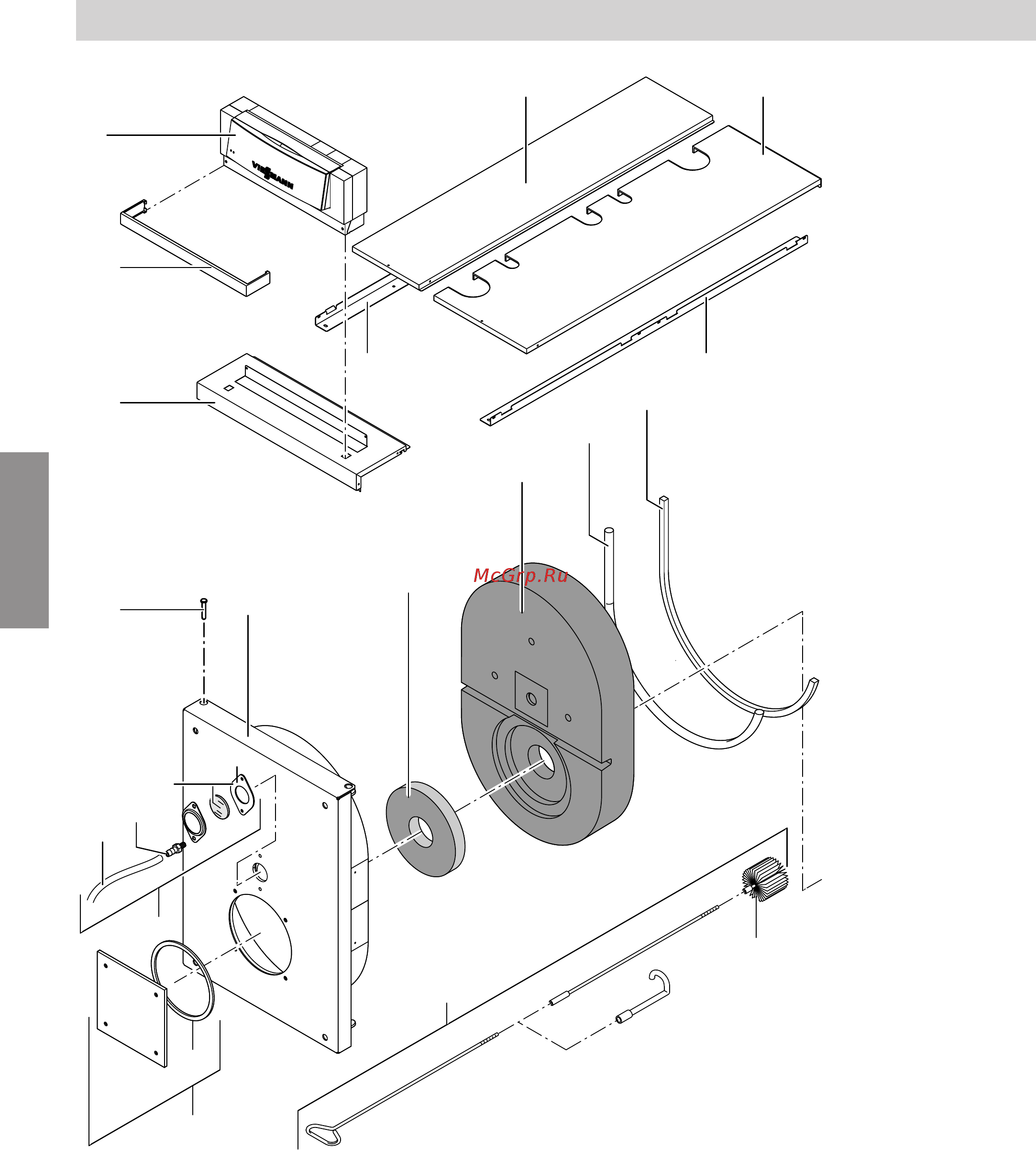 Viessmann Vitoplex 300 (напольн./комб.) 90-2000 кВт [18/32] Спецификация деталей