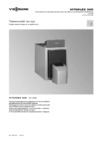 Viessmann Vitoplex 300 (напольн./комб.) 90-2000 кВт Технический паспорт
