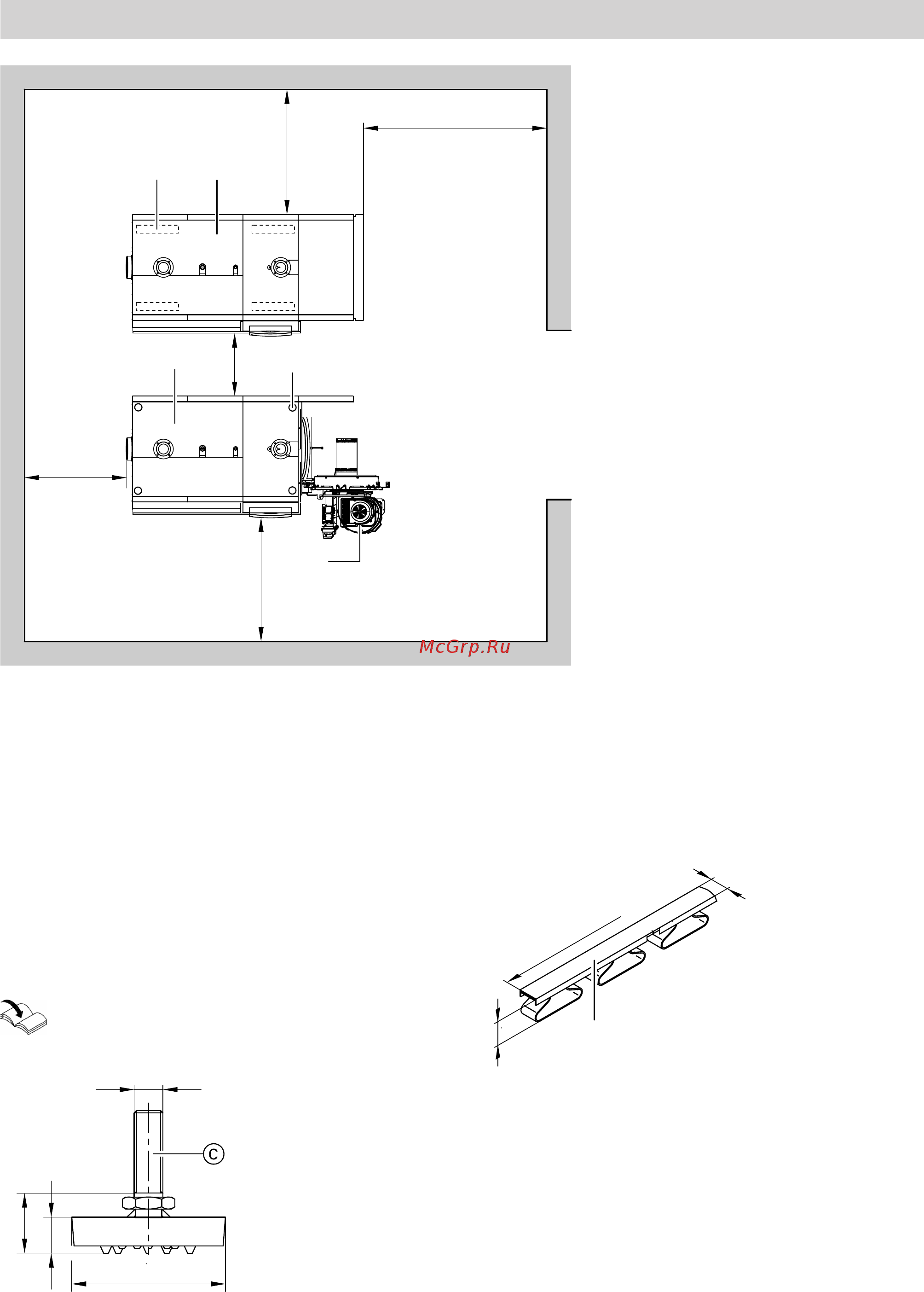 Viessmann Vitocrossal 200 СМ2 (напол./газ) 400-620 кВт [6/32] Подготовка монтажа