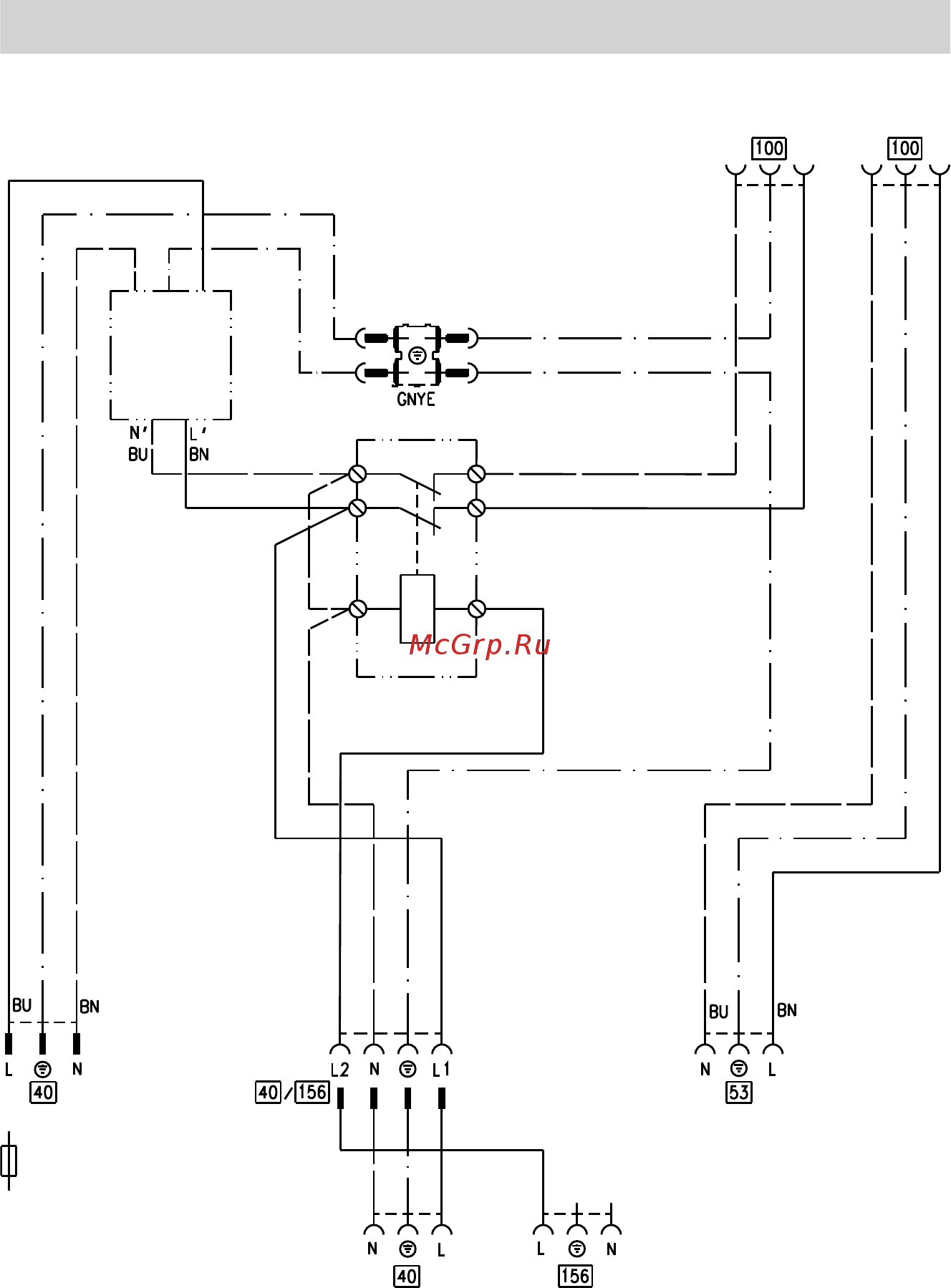 Viessmann Vitocrossal 300 CT3U (напол./газ) 400-630 кВт [72/96] Схема подключения блока сетевого фильтра