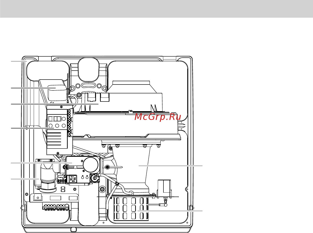 Viessmann Vitocrossal 300 CT3U (напол./газ) 400-630 кВт [74/96] Обзор элементов конструкции