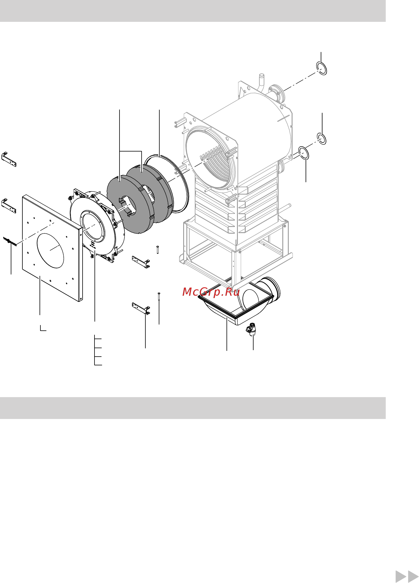 Viessmann Vitocrossal 300 CT3U (напол./газ) 400-630 кВт [79/96] Узел теплоизоляции