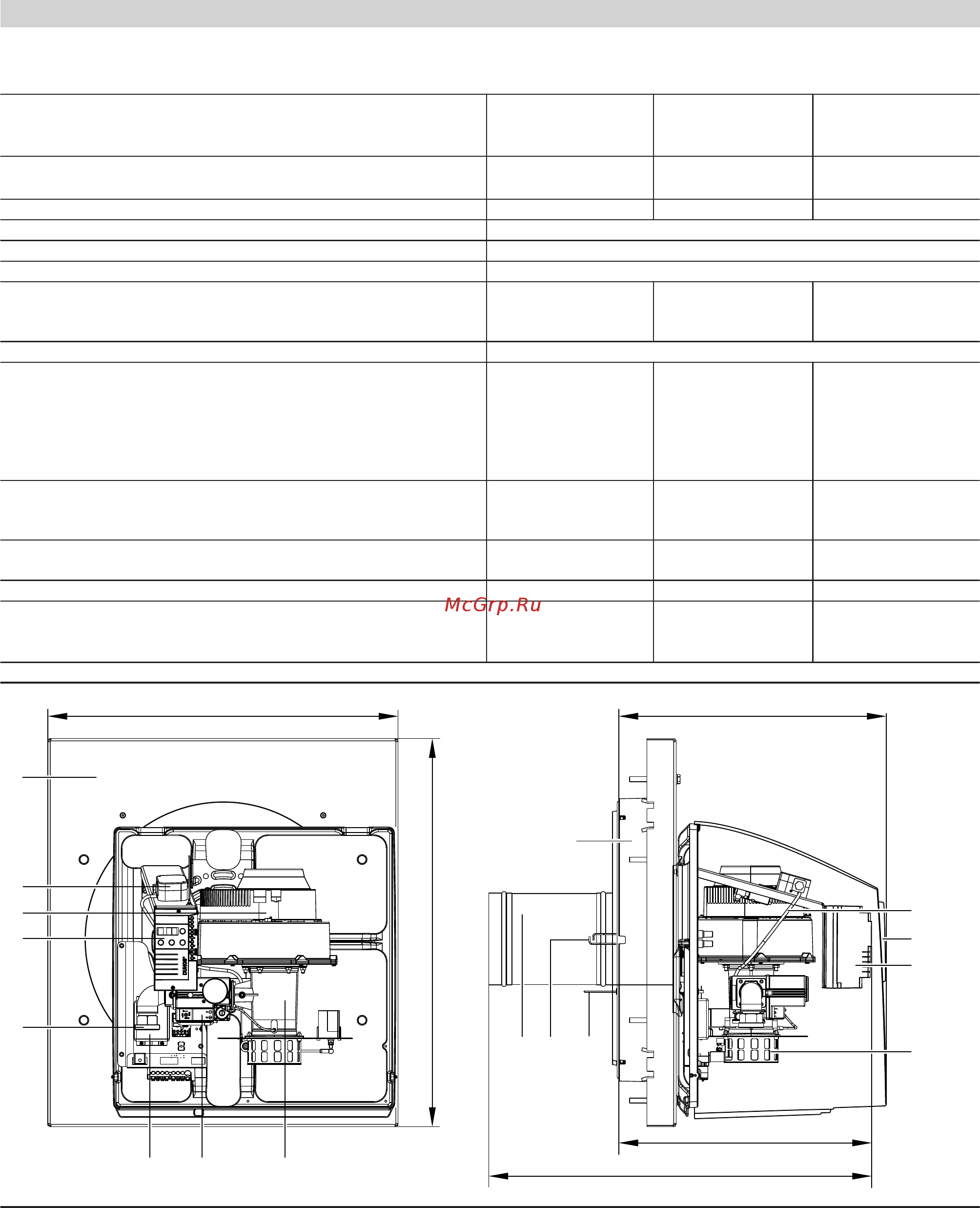 Viessmann Vitocrossal 300 CT3U (напол./газ) 400-630 кВт [6/10] Технические данные цилиндрической горелки matrix