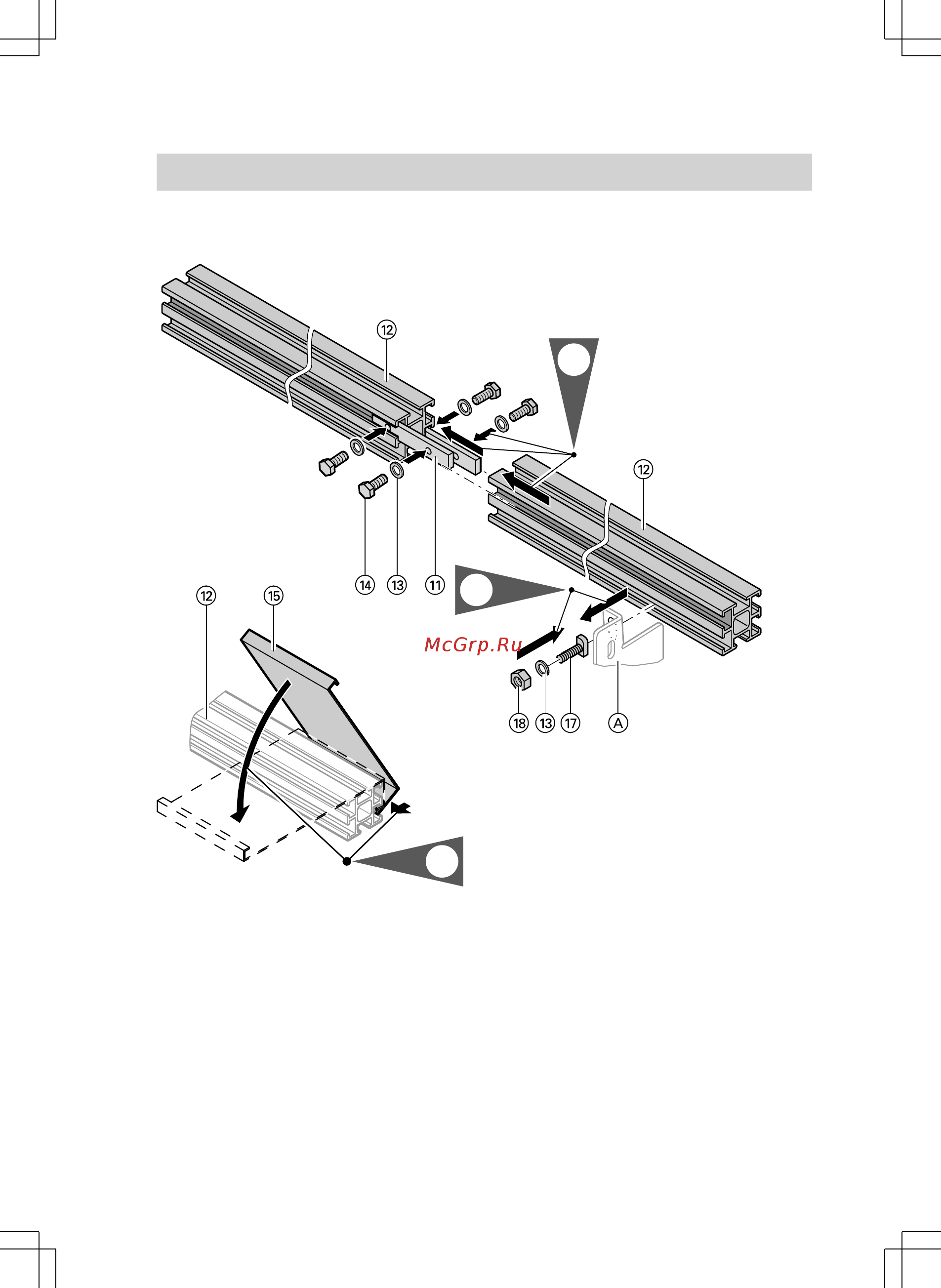 Viessmann Vitosol 200-F [19/28] Установка монтажных шин