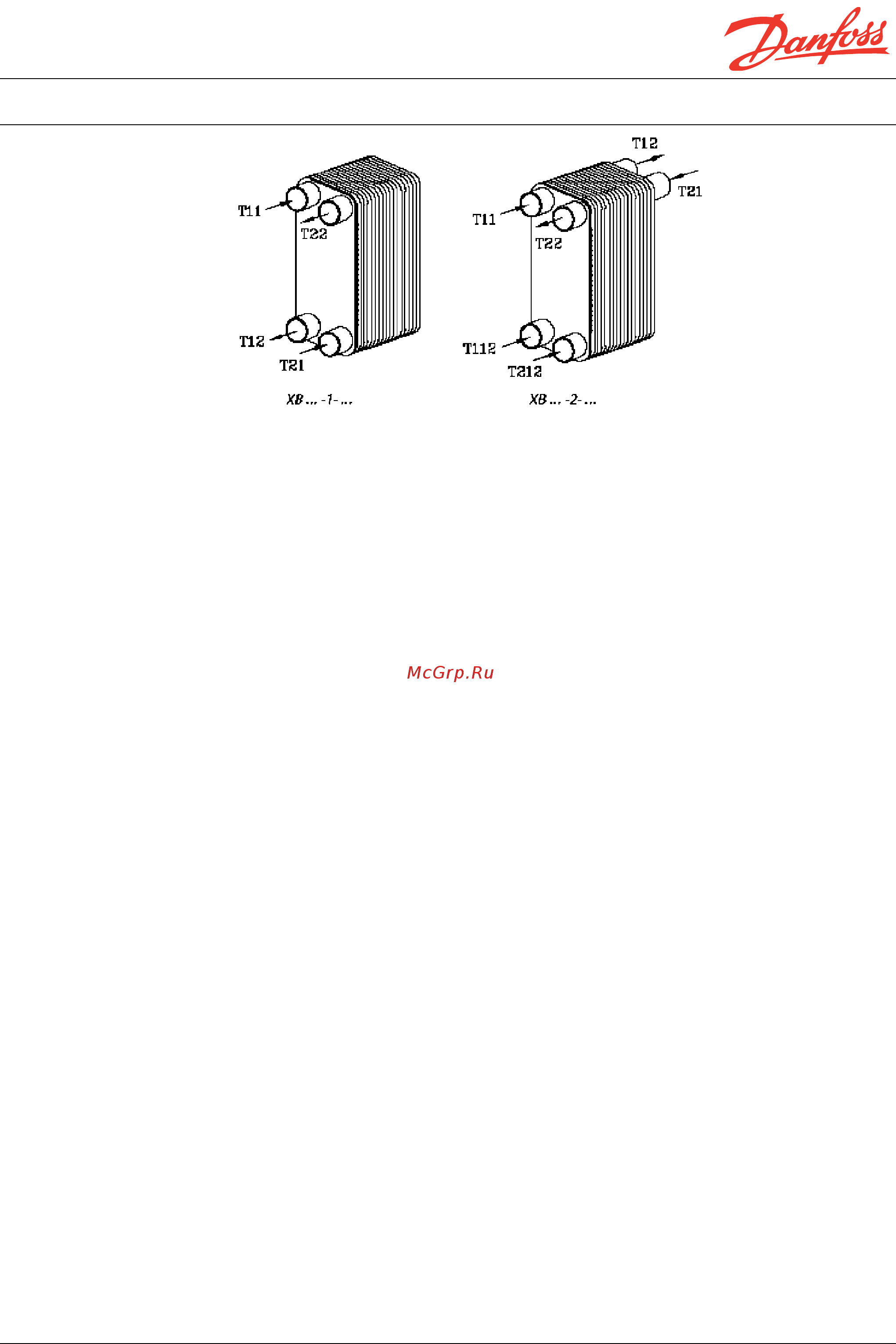 Danfoss XB 51H-1 60 SB Технические данные онлайн [5/8] 395859