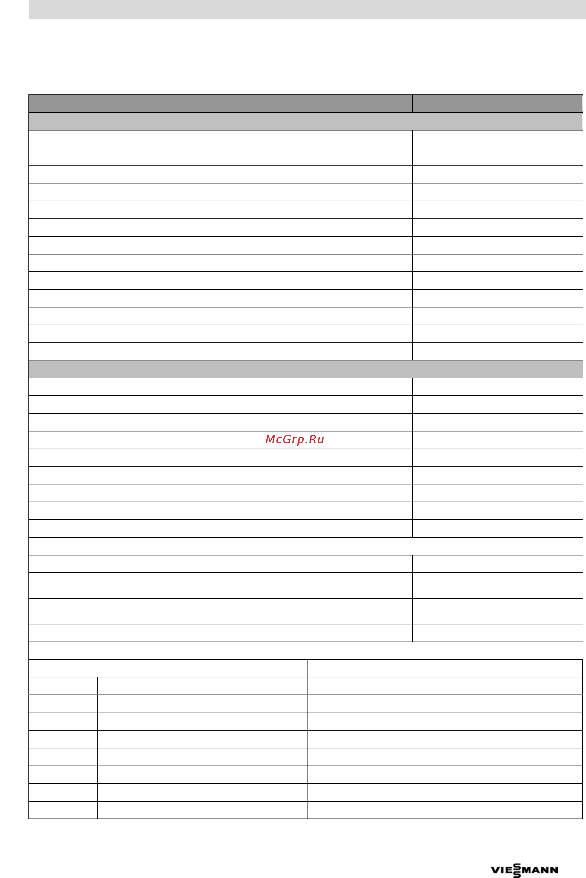 Viessmann Vitobloc 200 EM-6/15 [19/28] Технические данные
