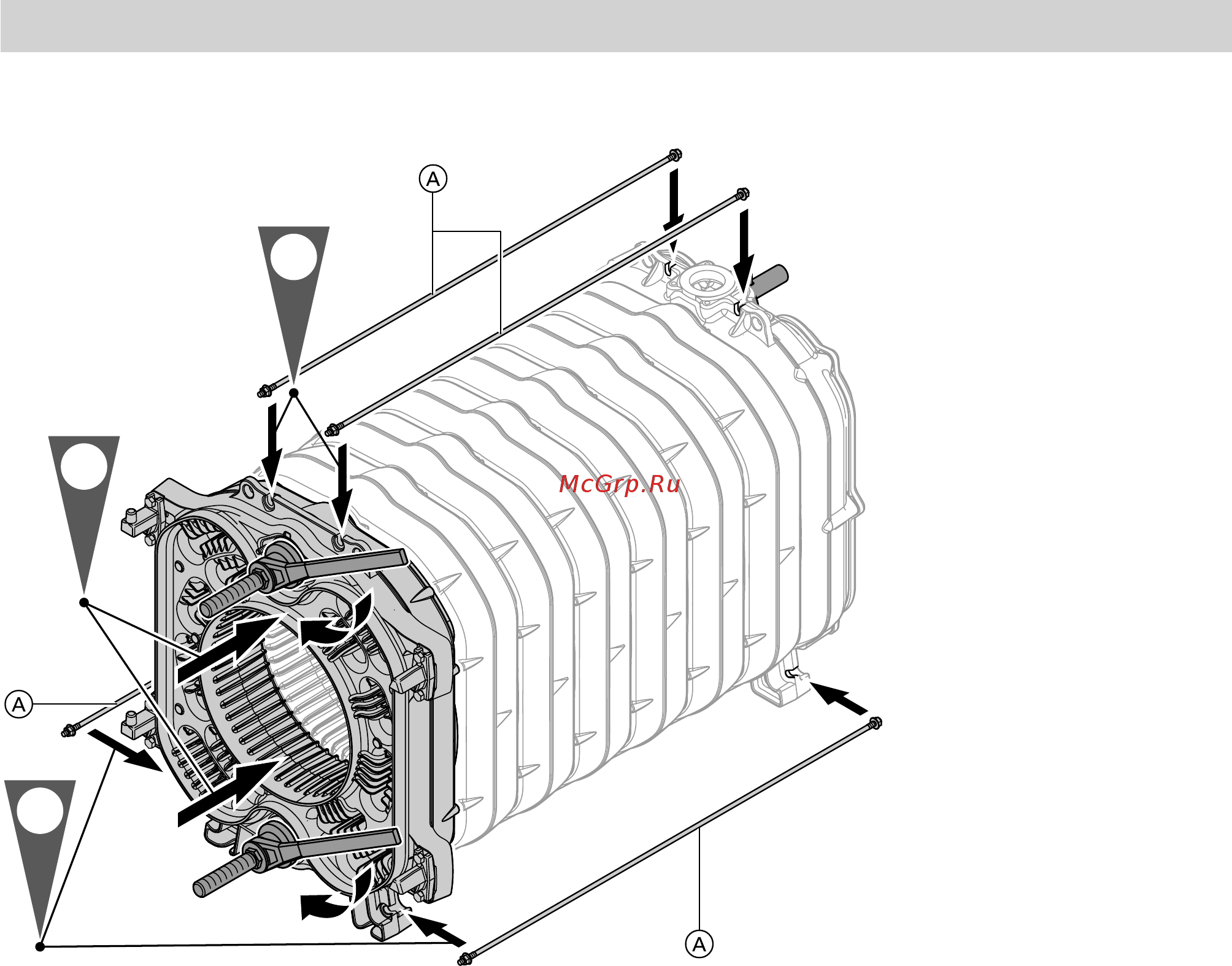 Viessmann Vitorond 200 [14/28] Соединение секций анкерными штангами