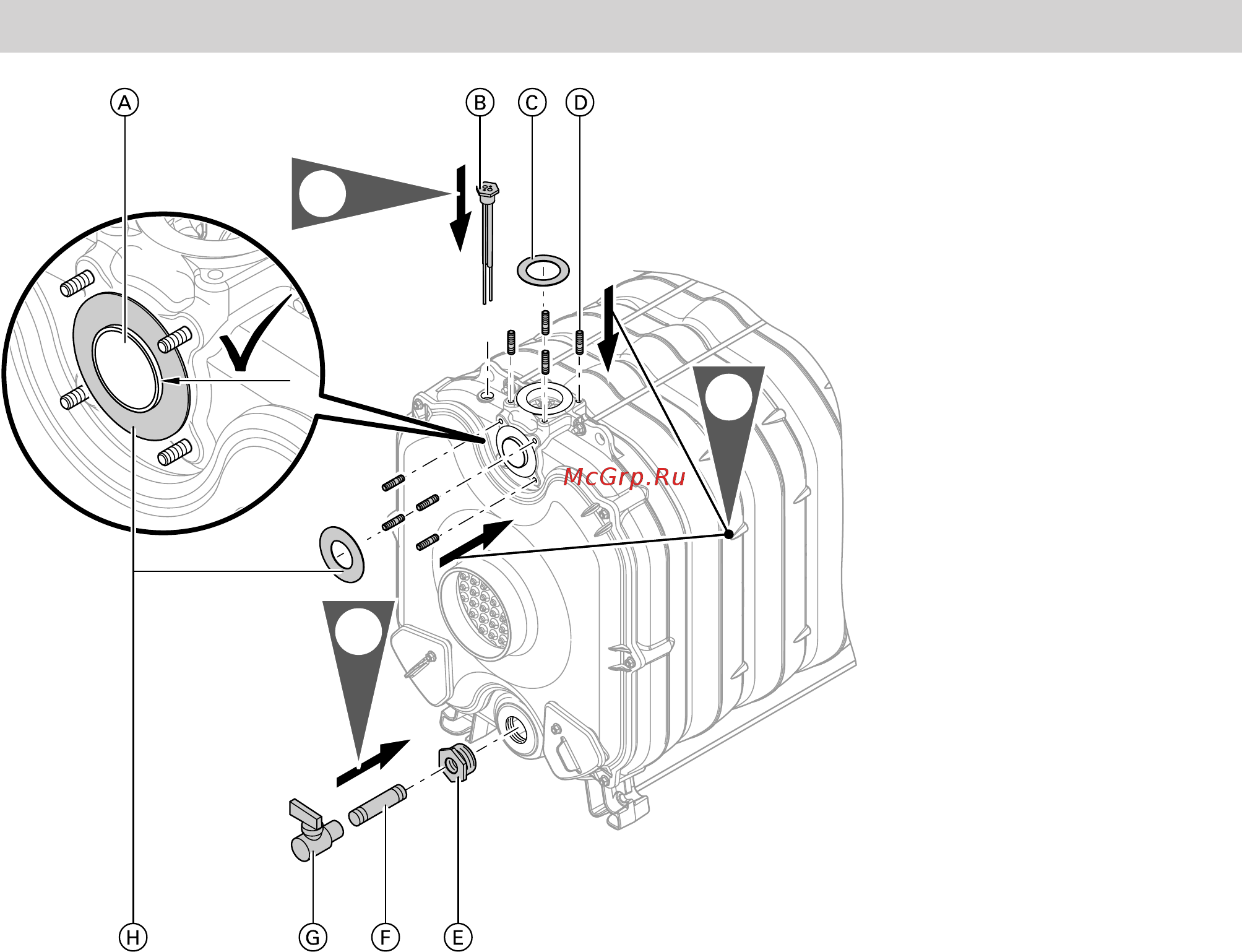 Viessmann Vitorond 200 [17/28] Монтаж распределительного коллектора и сливного