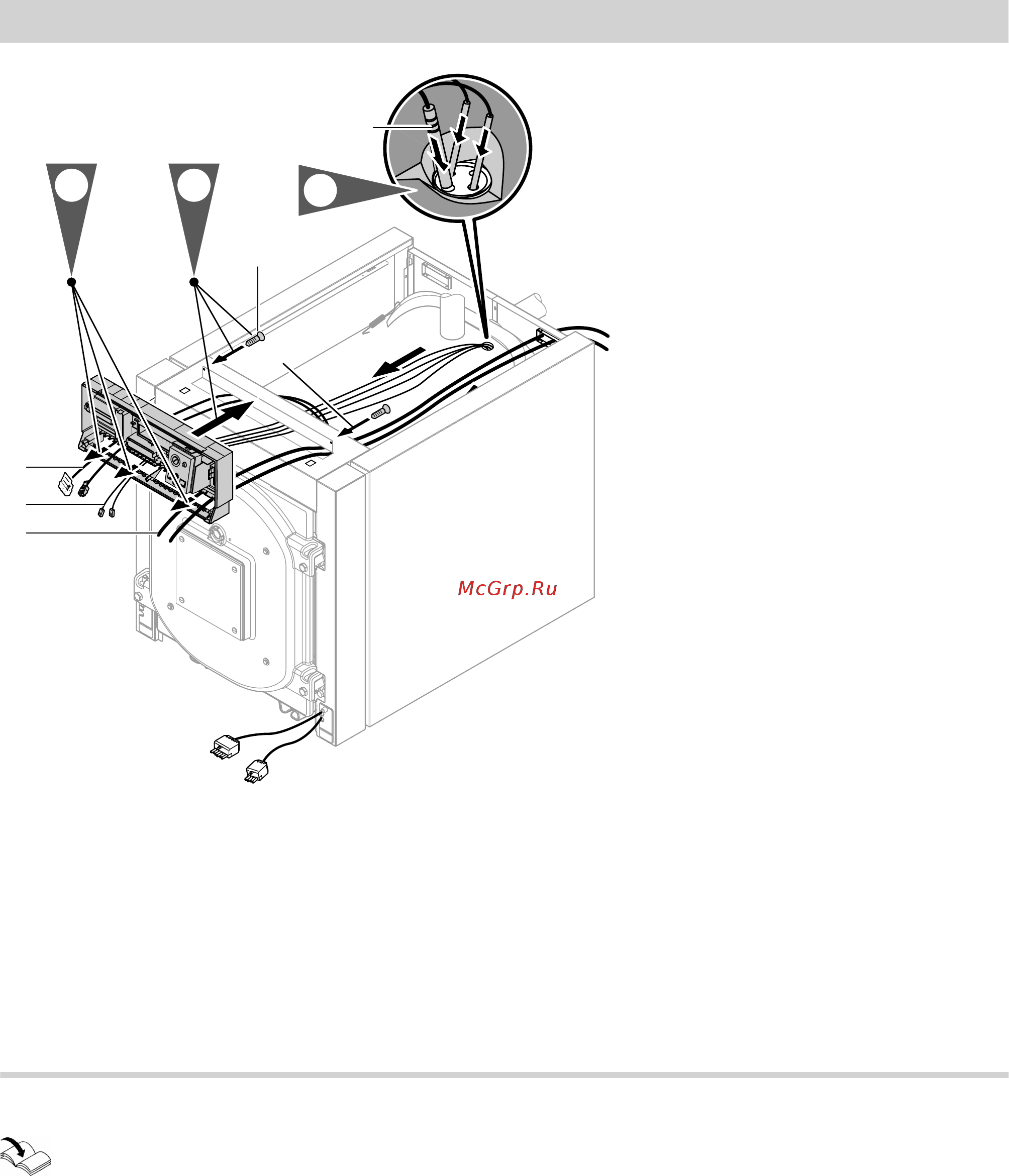 Viessmann Vitorond 200 [25/28] Подключения к нижней части контроллера