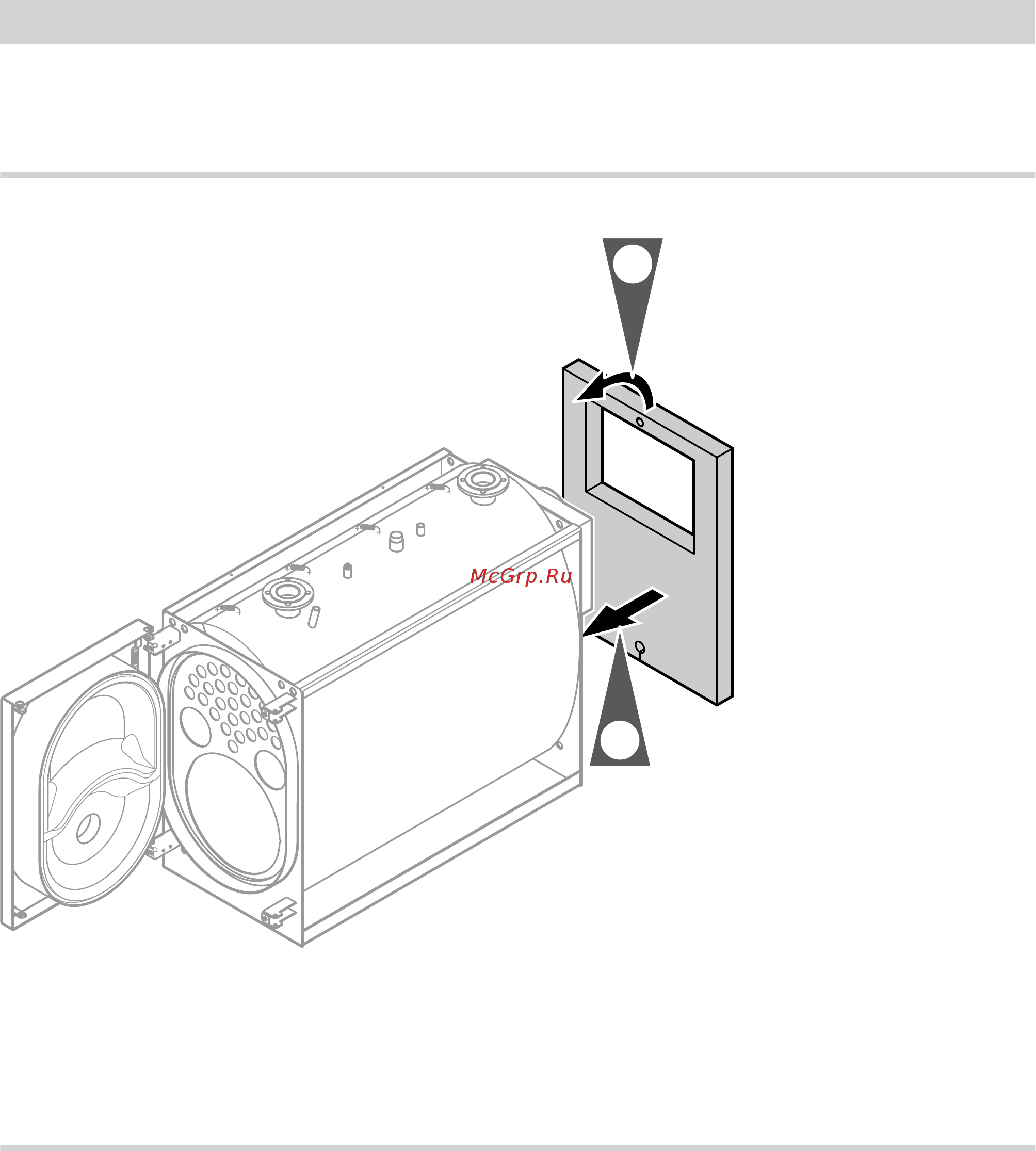 Viessmann Vitoplex 200 [11/24] Теплоизоляция сзади