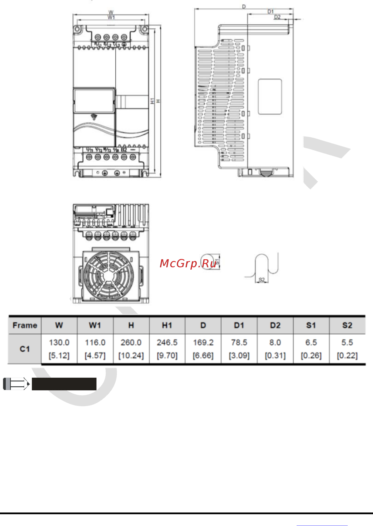 Delta Electronics VFD004E21T [25/342] Примечание